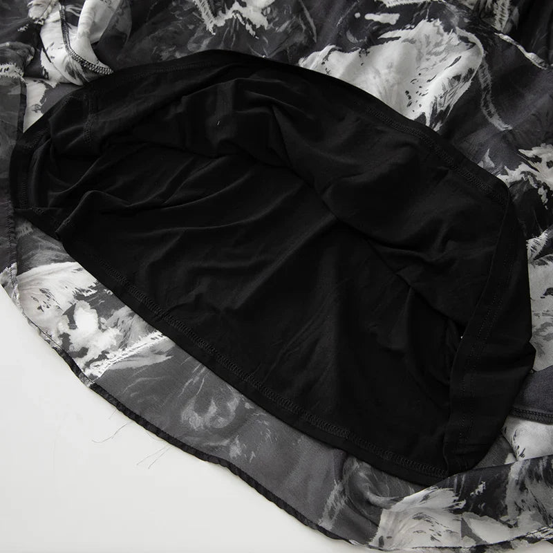 DRESS STYLE - SY843-Midi Dress-onlinemarkat-Black-S - US 4-onlinemarkat