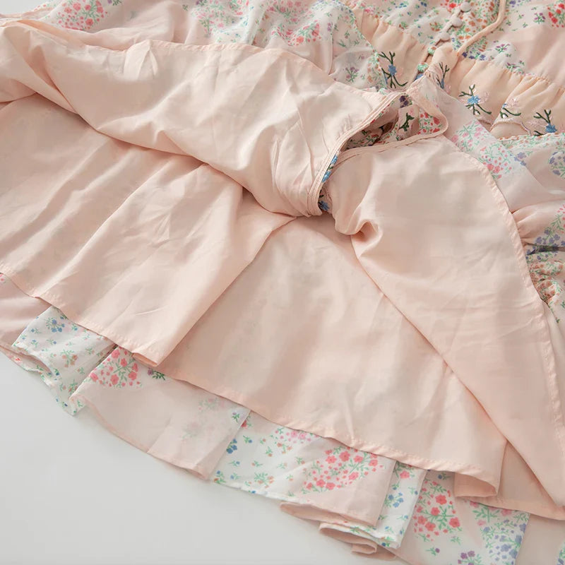 DRESS STYLE - SY853-Midi Dress-onlinemarkat-Pink-XS - US 2-onlinemarkat