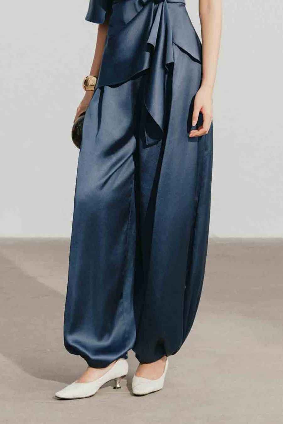 Silk Balloon Pants