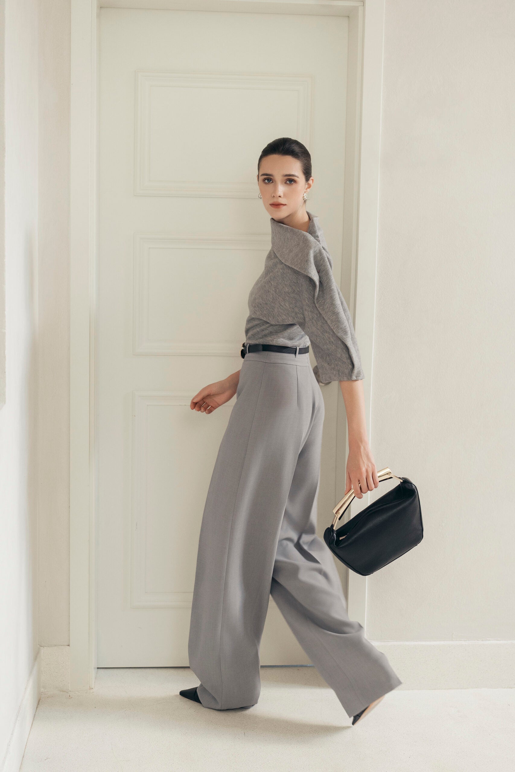 Silver Hem Pants