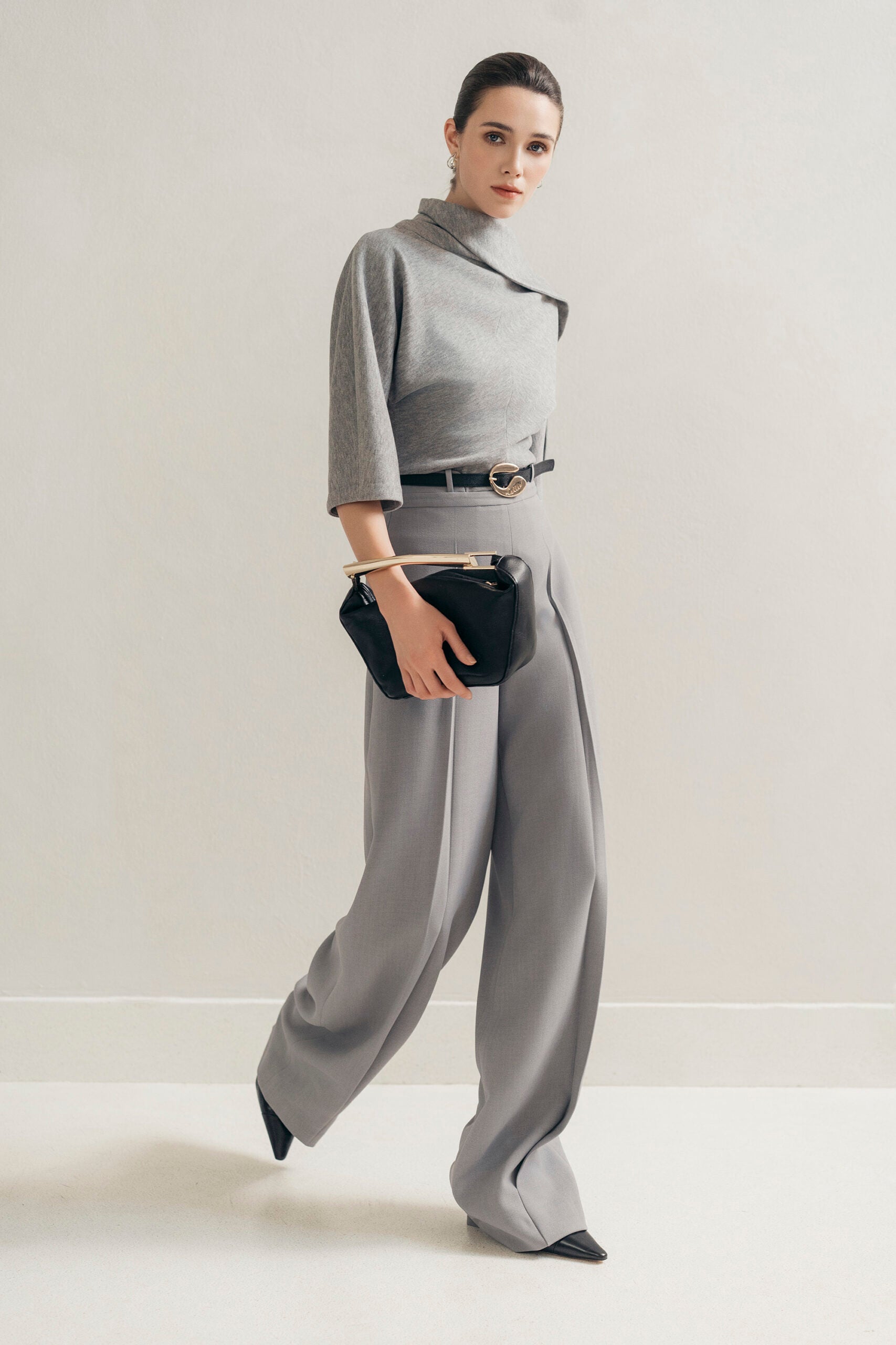 Silver Hem Pants