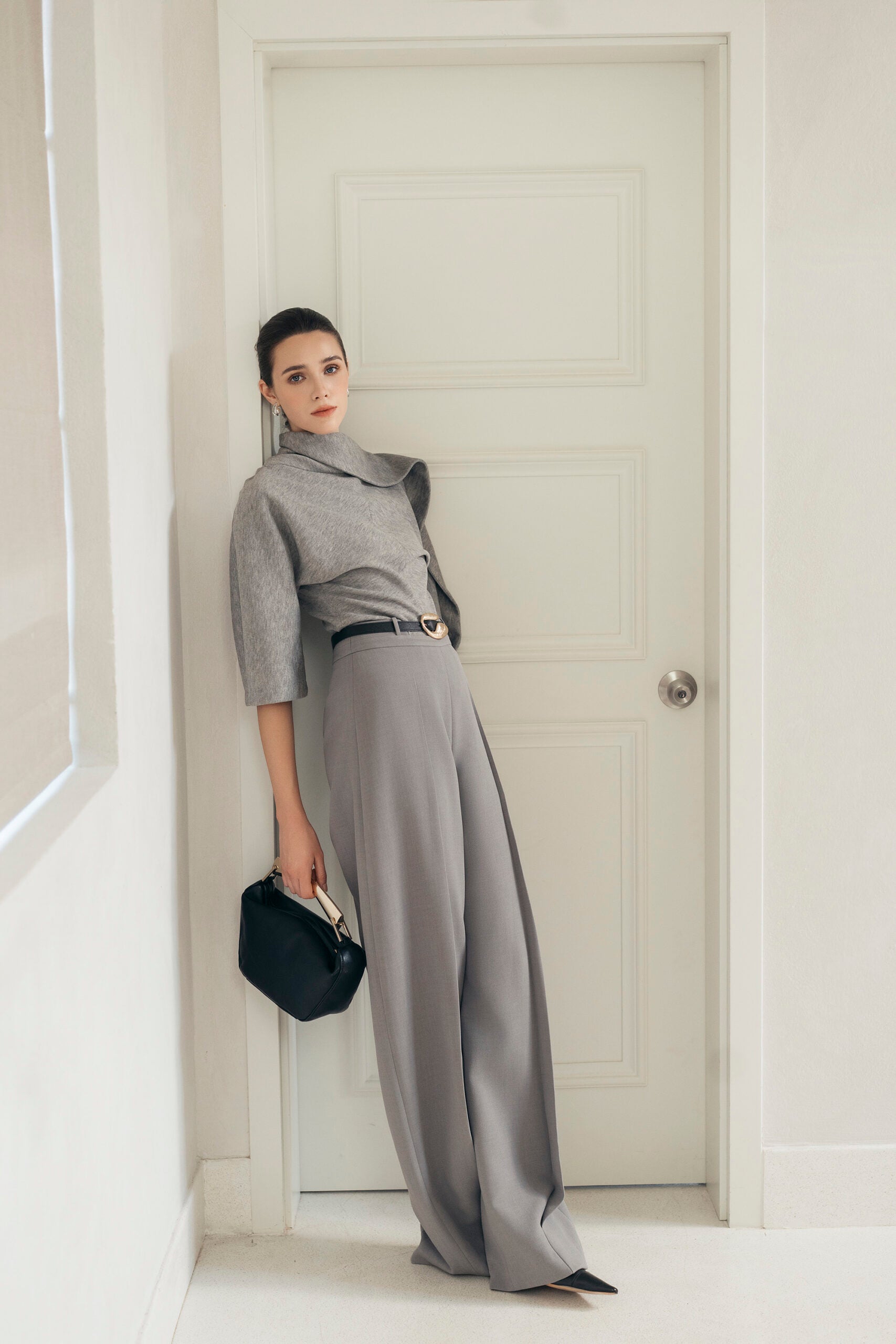 Silver Hem Pants