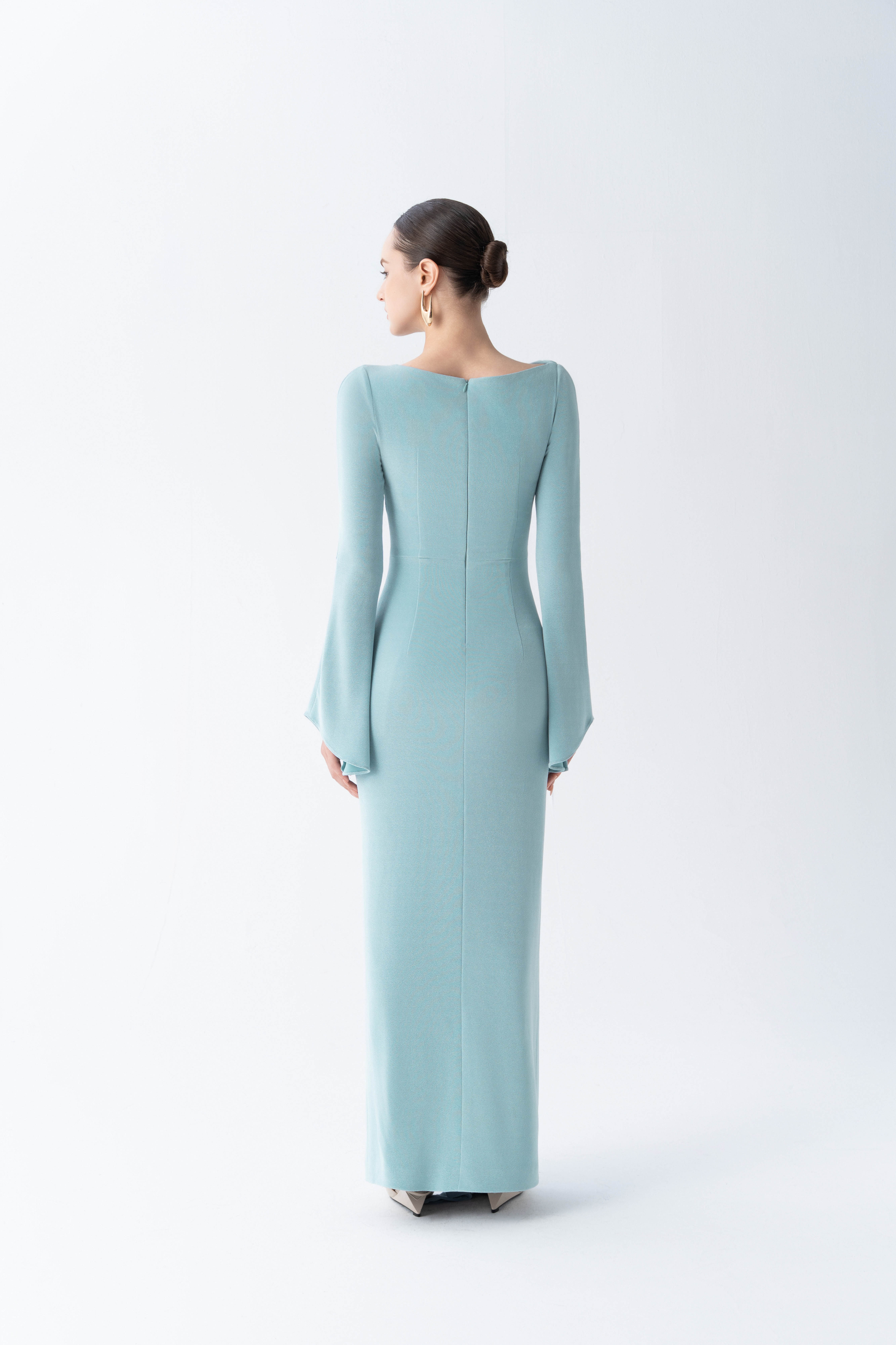 Starlit Ruffle Gown