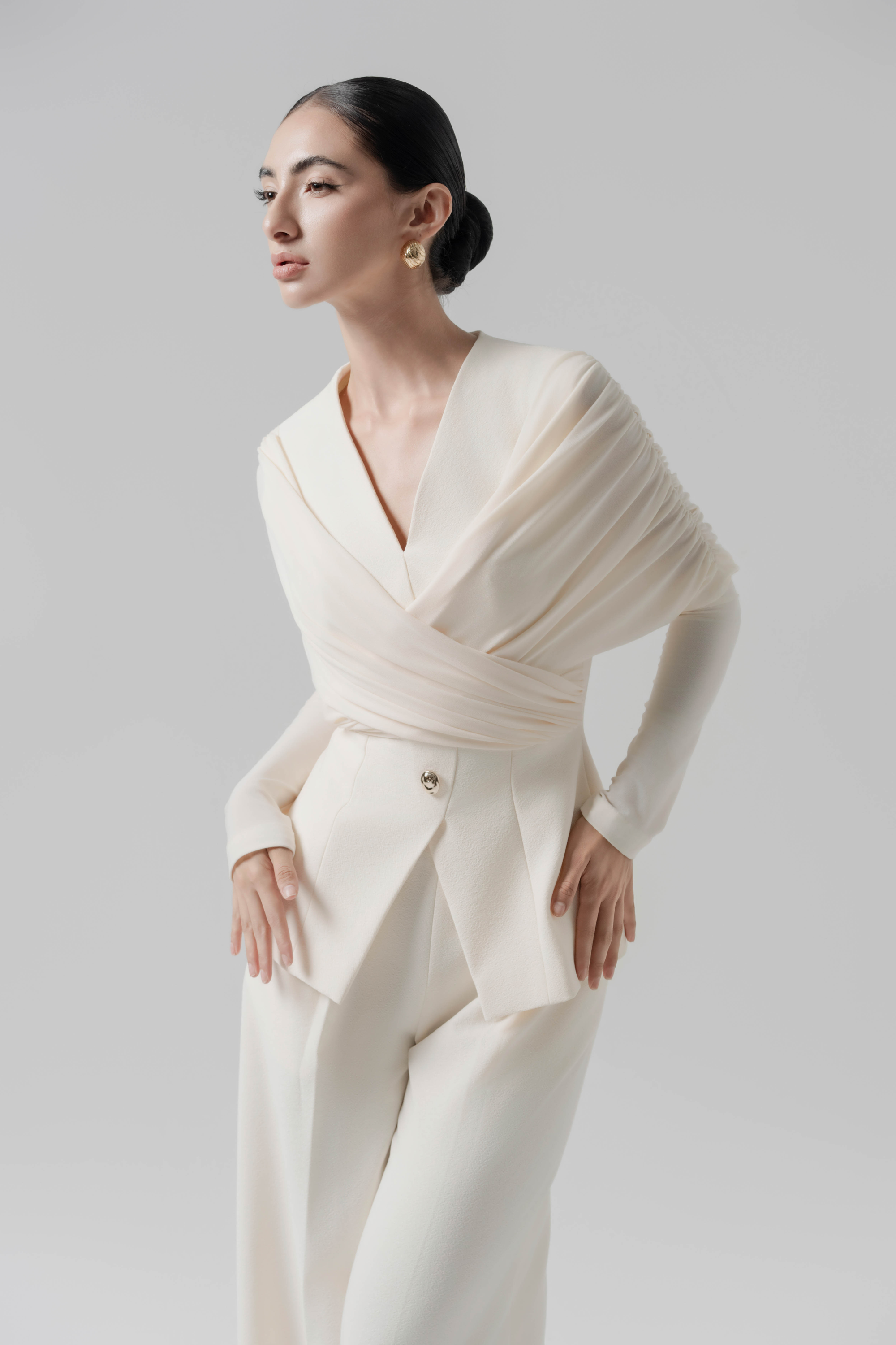 Stillness Cream Blazer & Pants