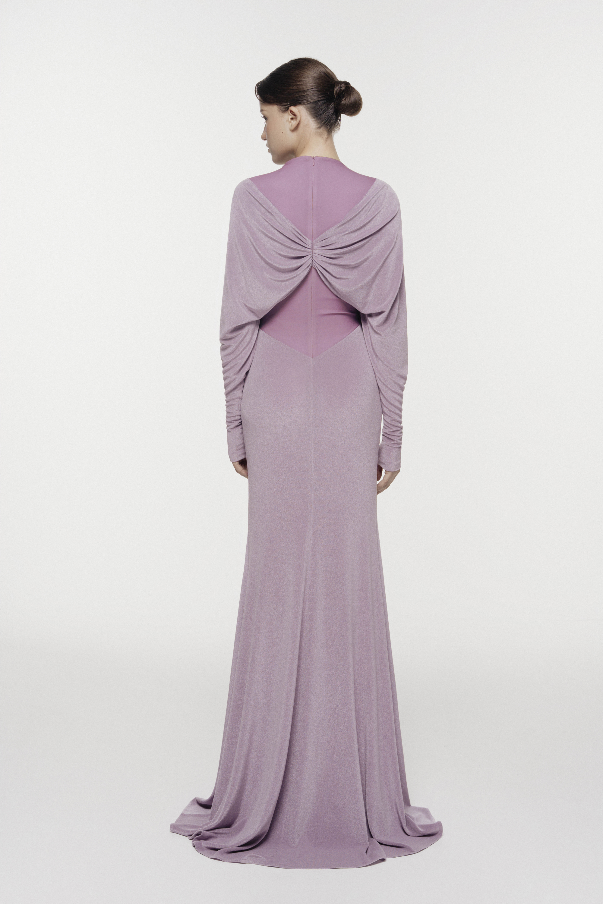 Stone-Embellished Mermaid Gown