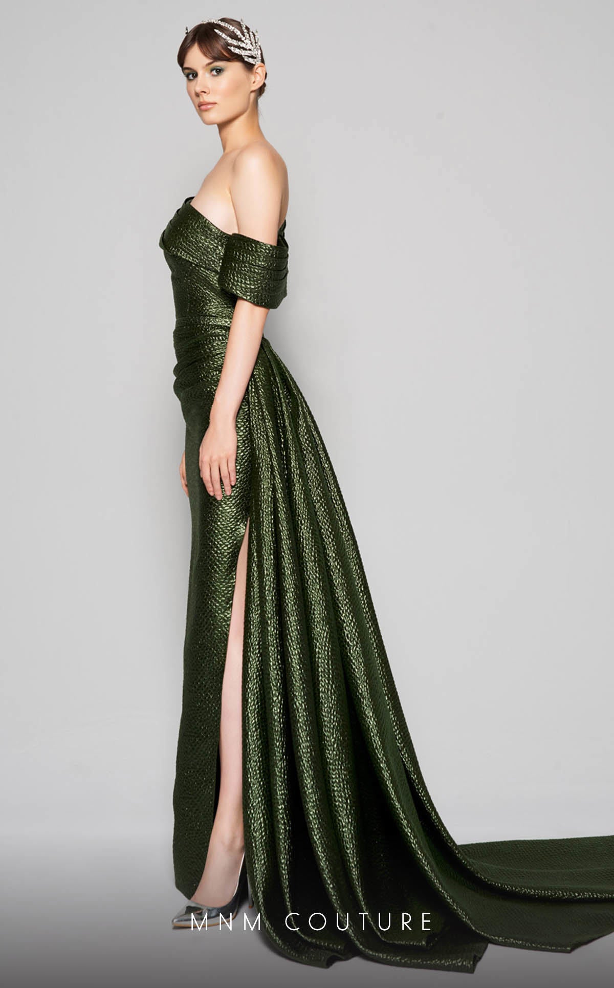Strapless Evening Gown N0356