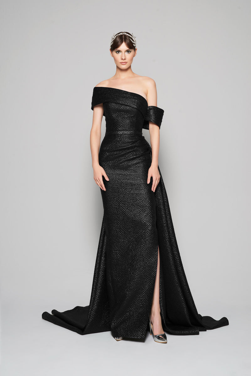 Strapless Evening Gown N0356