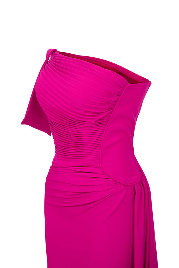 Strapless Evening Gown N0473