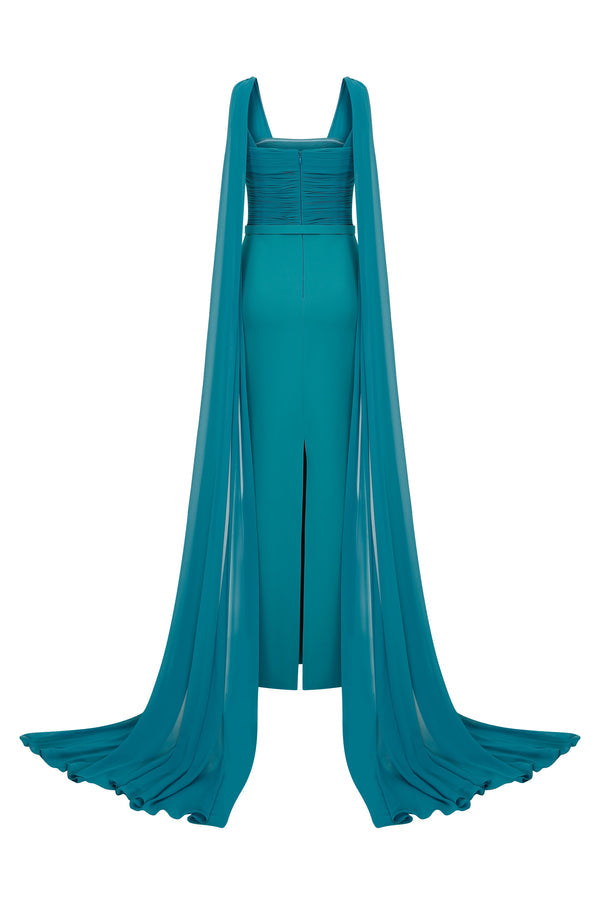 Strapless Evening Gown N0534
