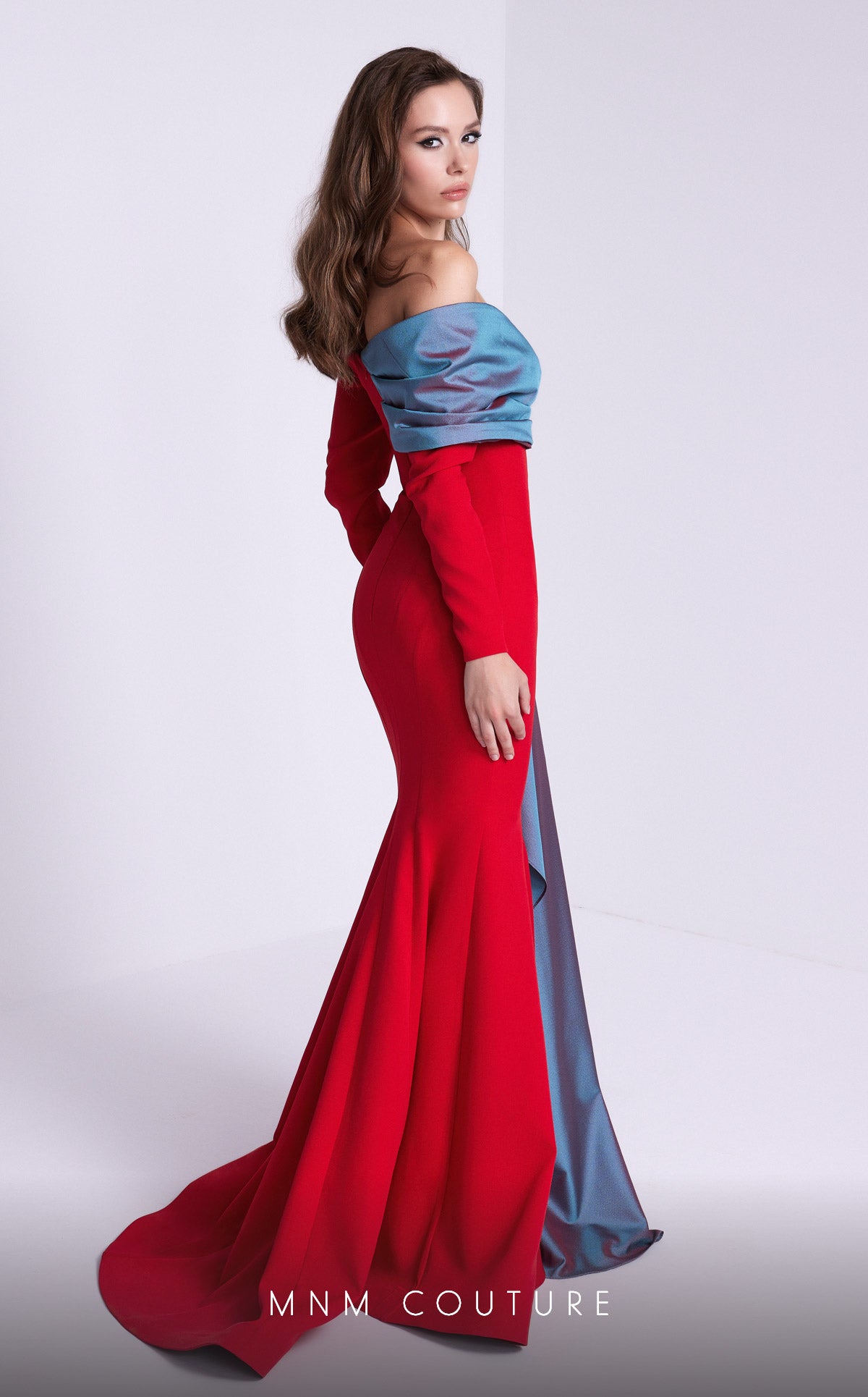 Strapless Evening Gown N0561