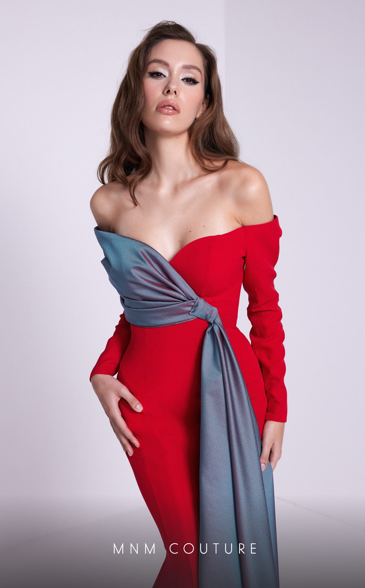 Strapless Evening Gown N0561