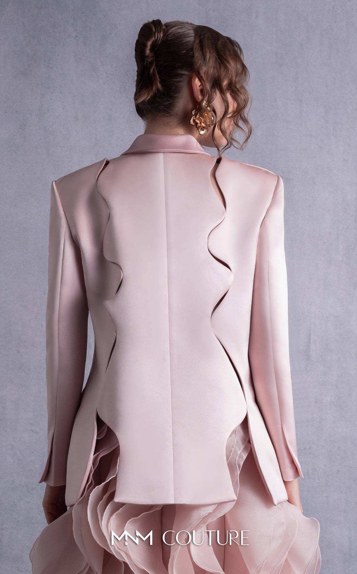 Style GOS2504 Tailored Cuts Pink Razmir Jacket Organza Skirt