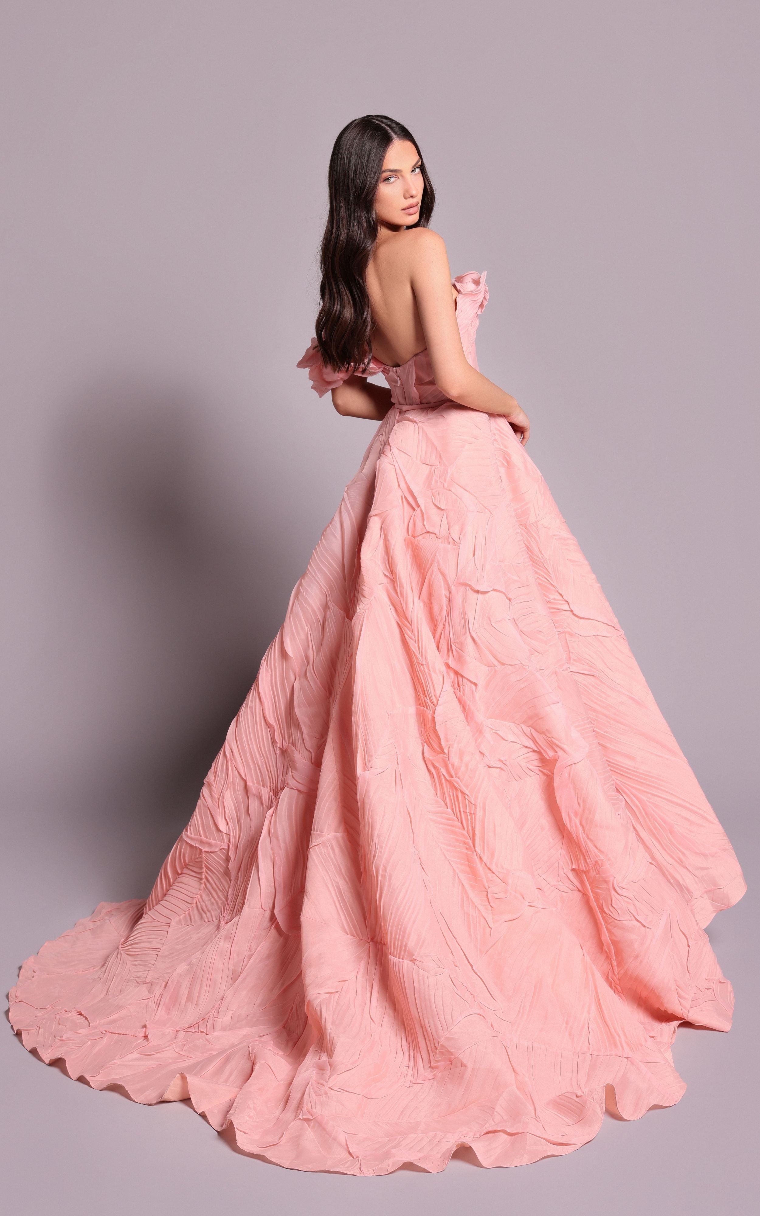 Tarik EdizPEONY DRESS-1
