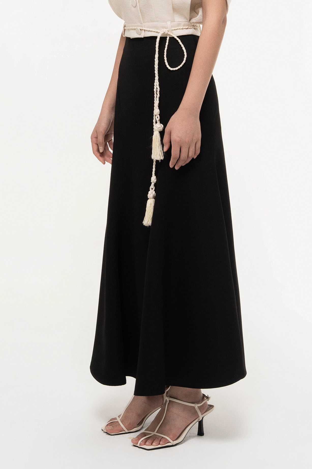 Twill Taffeta Mermaid Skirt