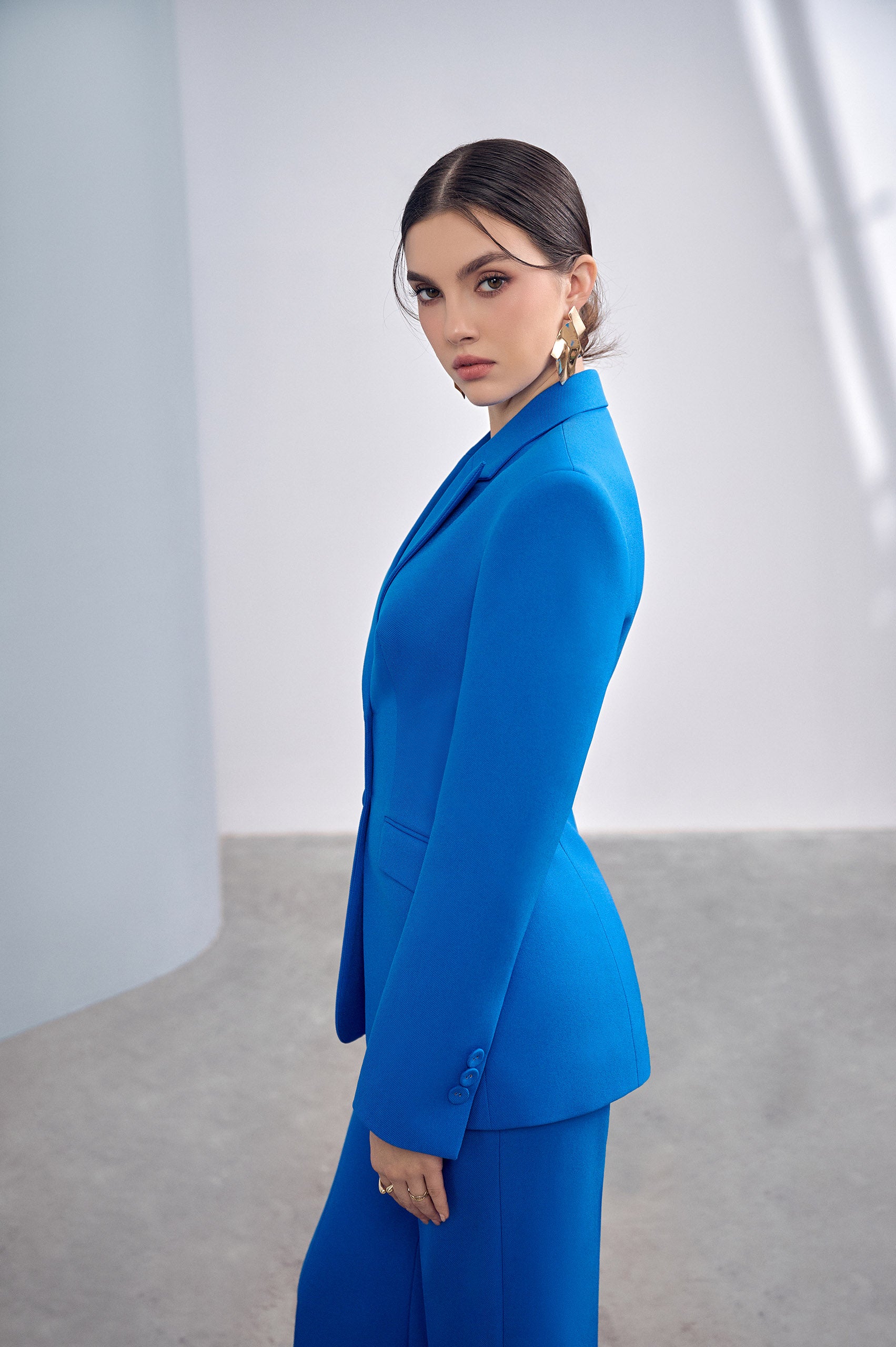 Zayla Sapphire Classic Blazer
