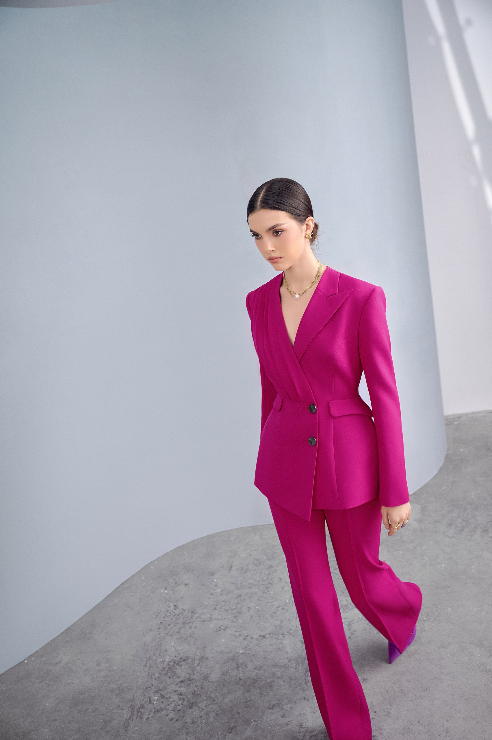 Elia Hot Pink Flare Pants