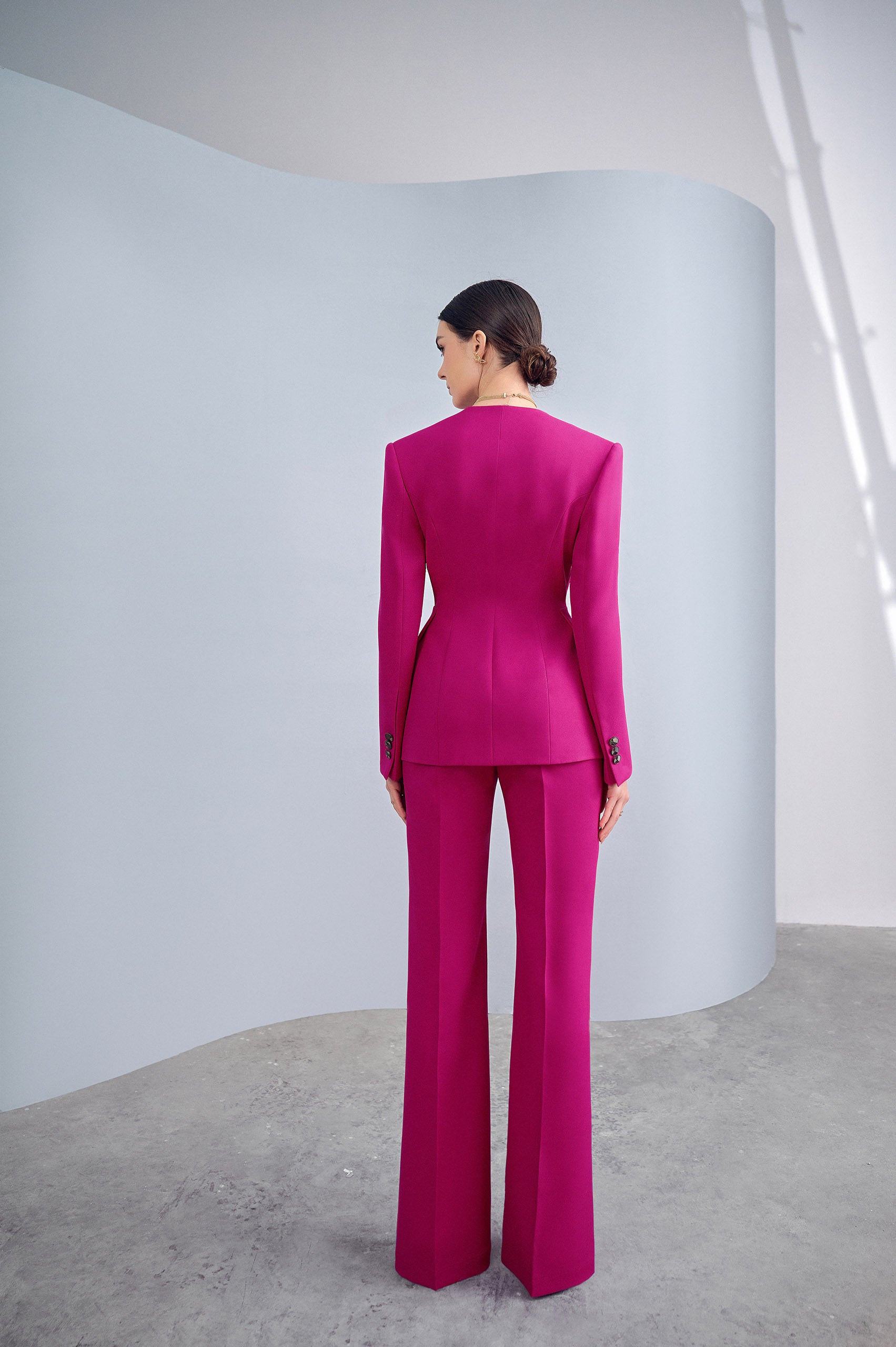 Elia Hot Pink Flare Pants