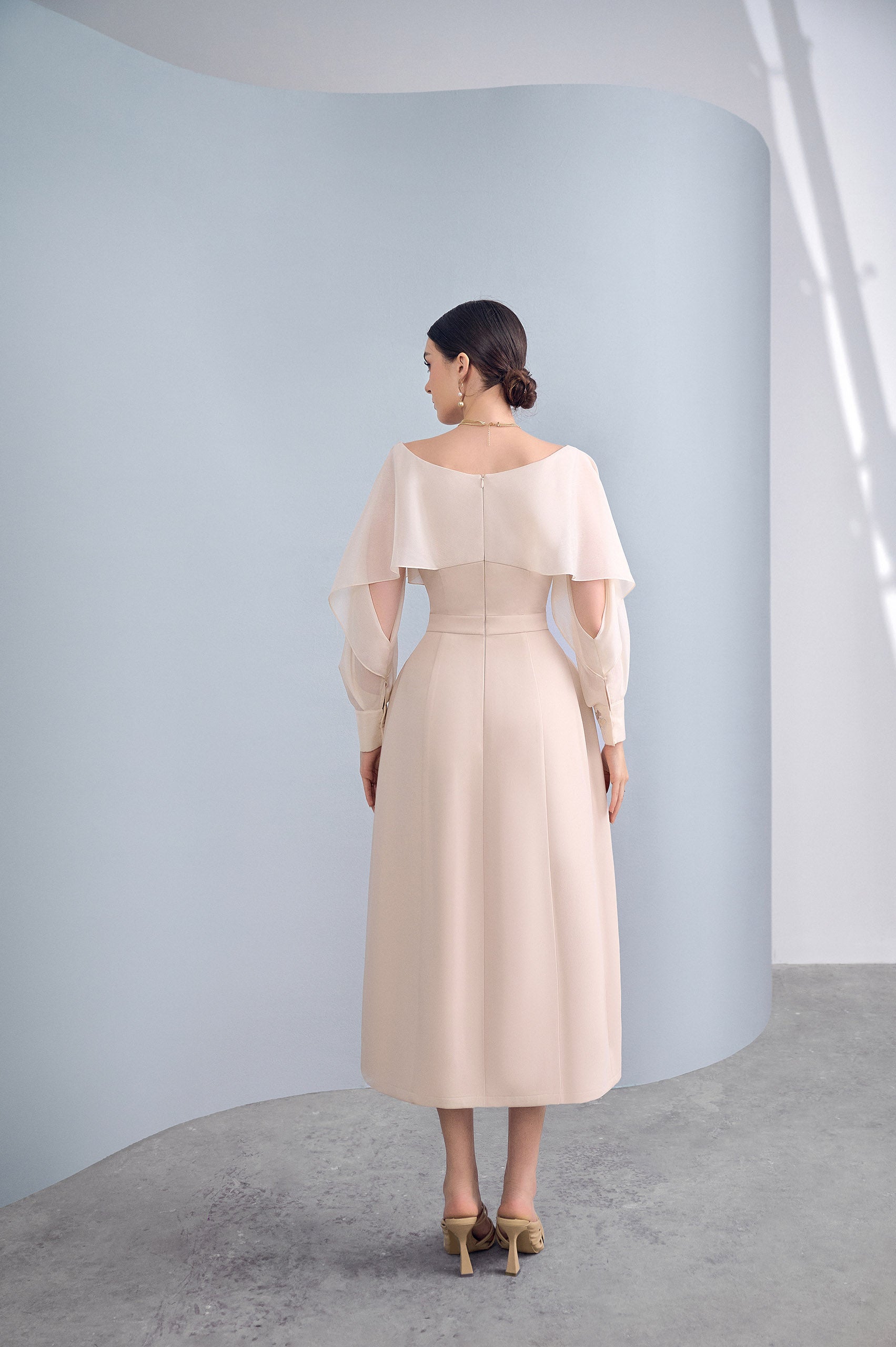 Pretty Embroidered 3D Dress