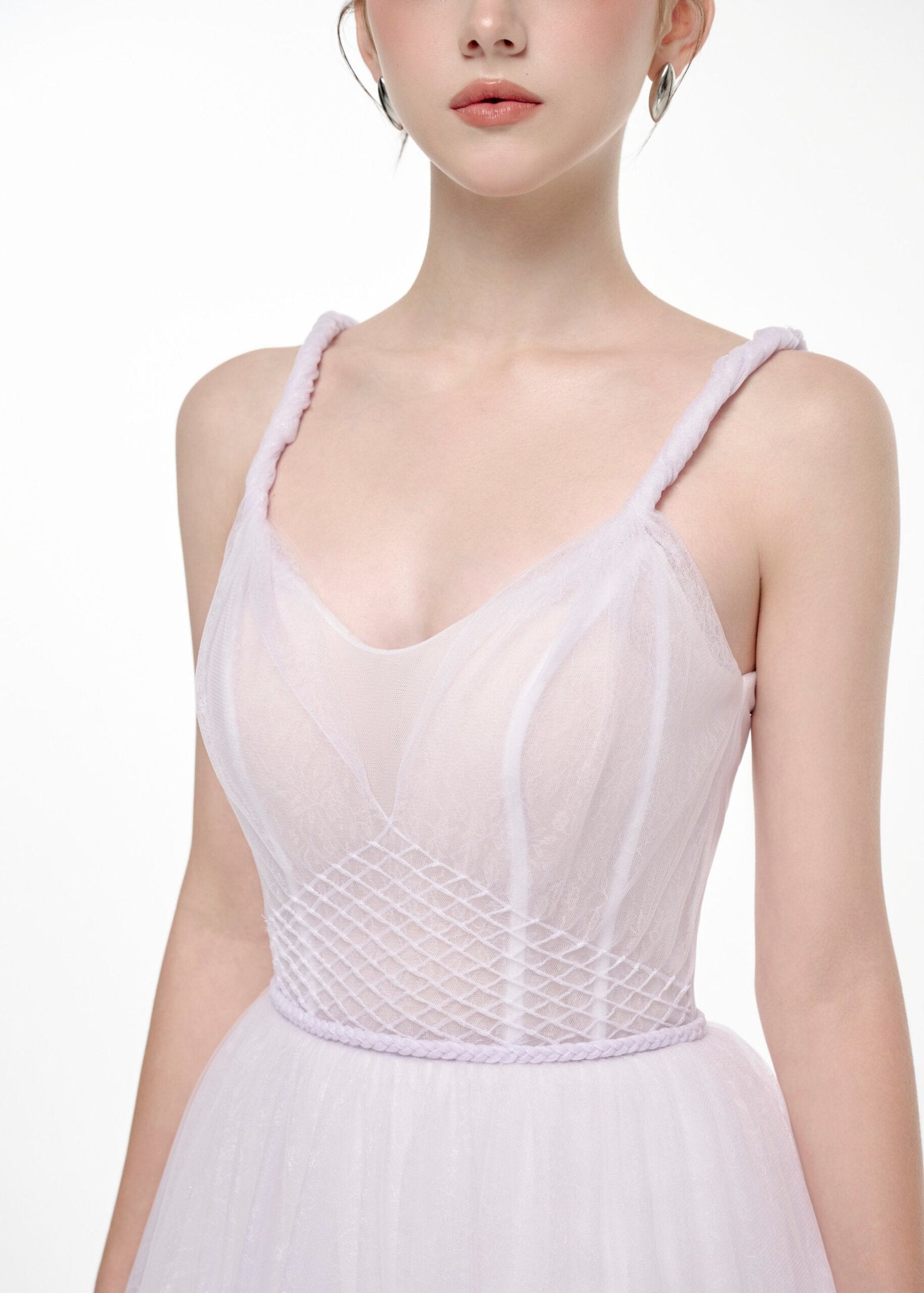 VELIA DRESS WHITE image 2