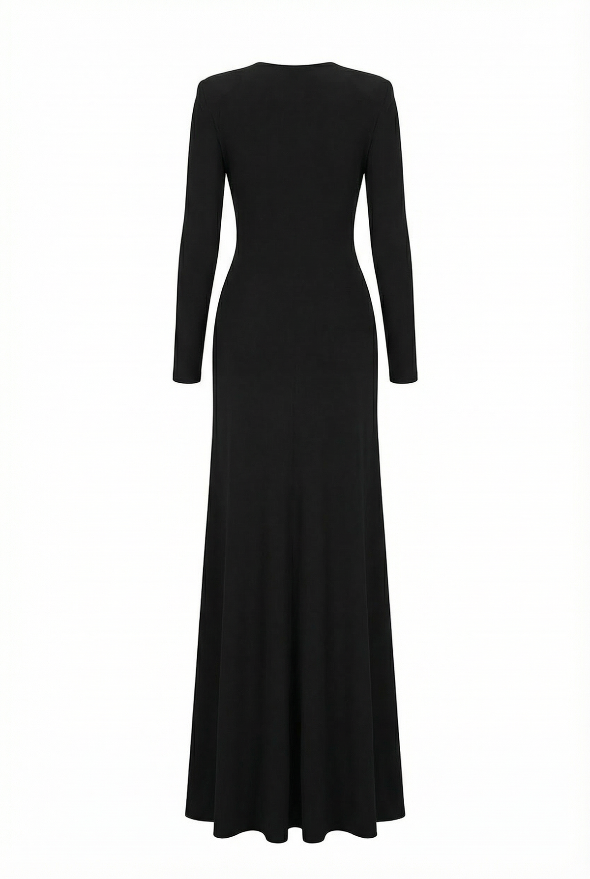 Vee Dress – Black Maxi Dress