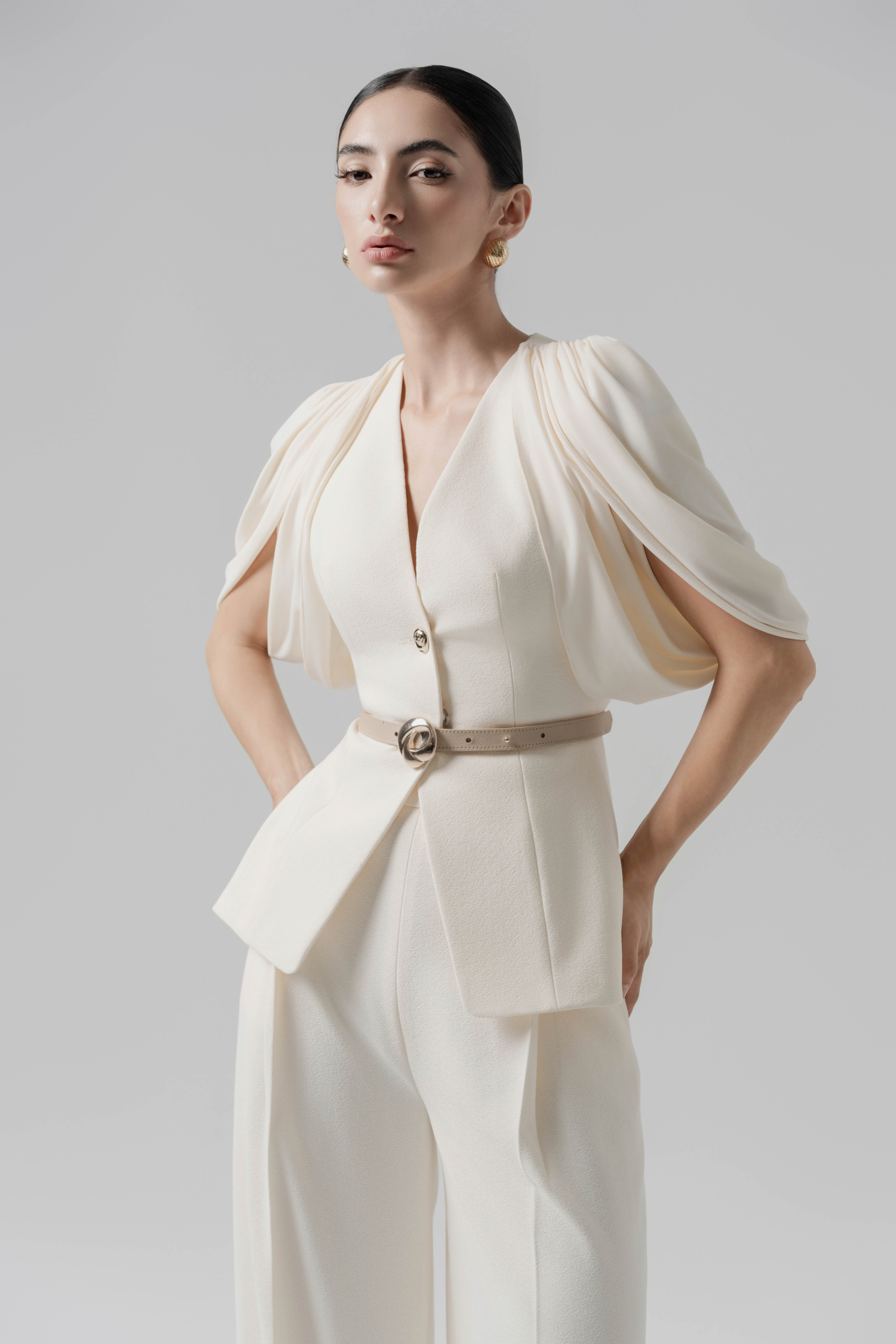 Veil Fold Blazer
