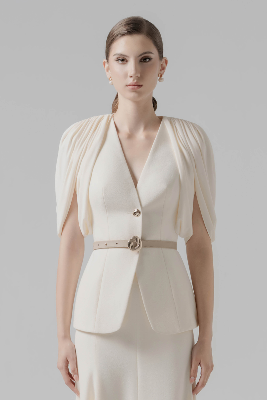 Veil Fold Blazer