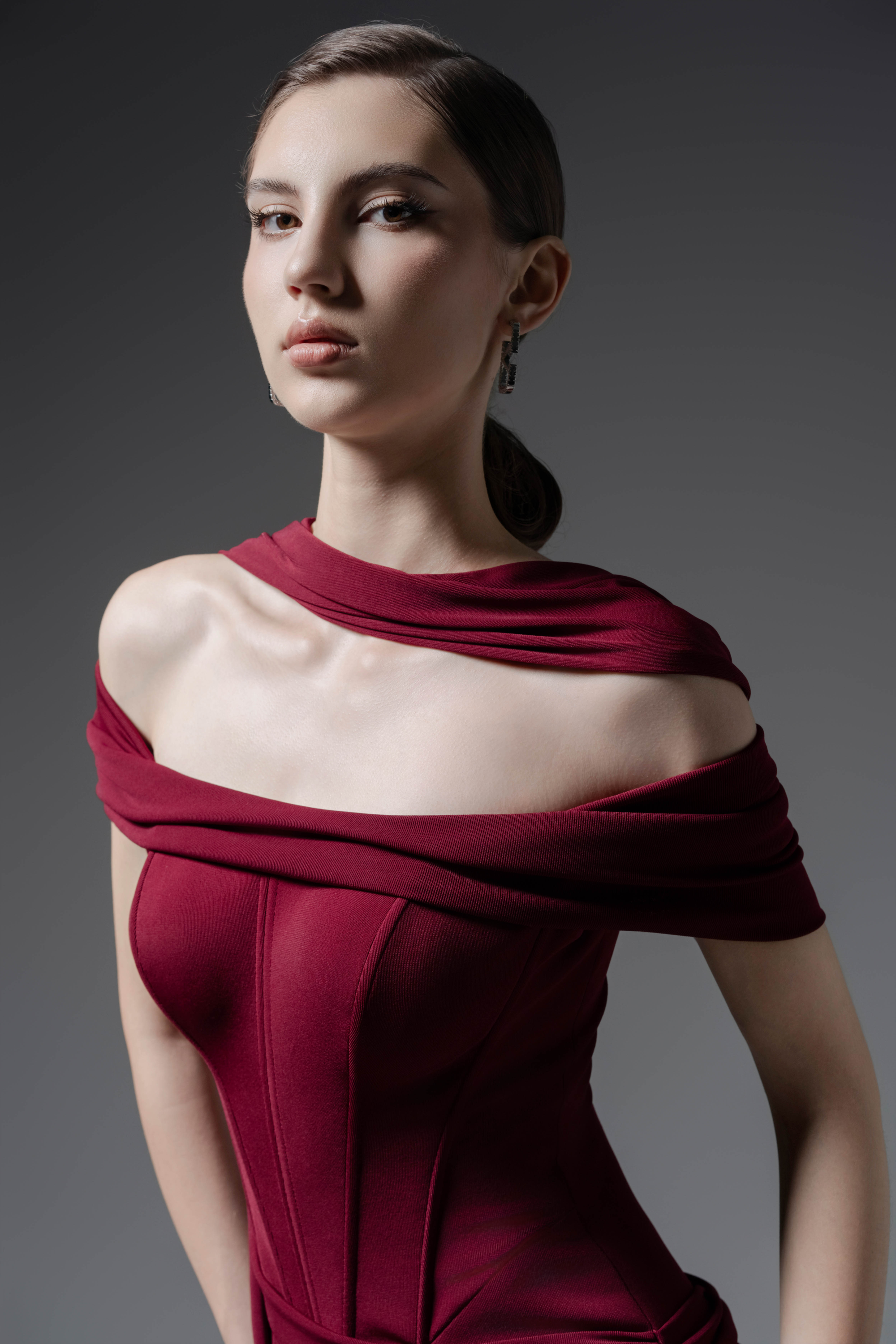 Velvet Echo Gown