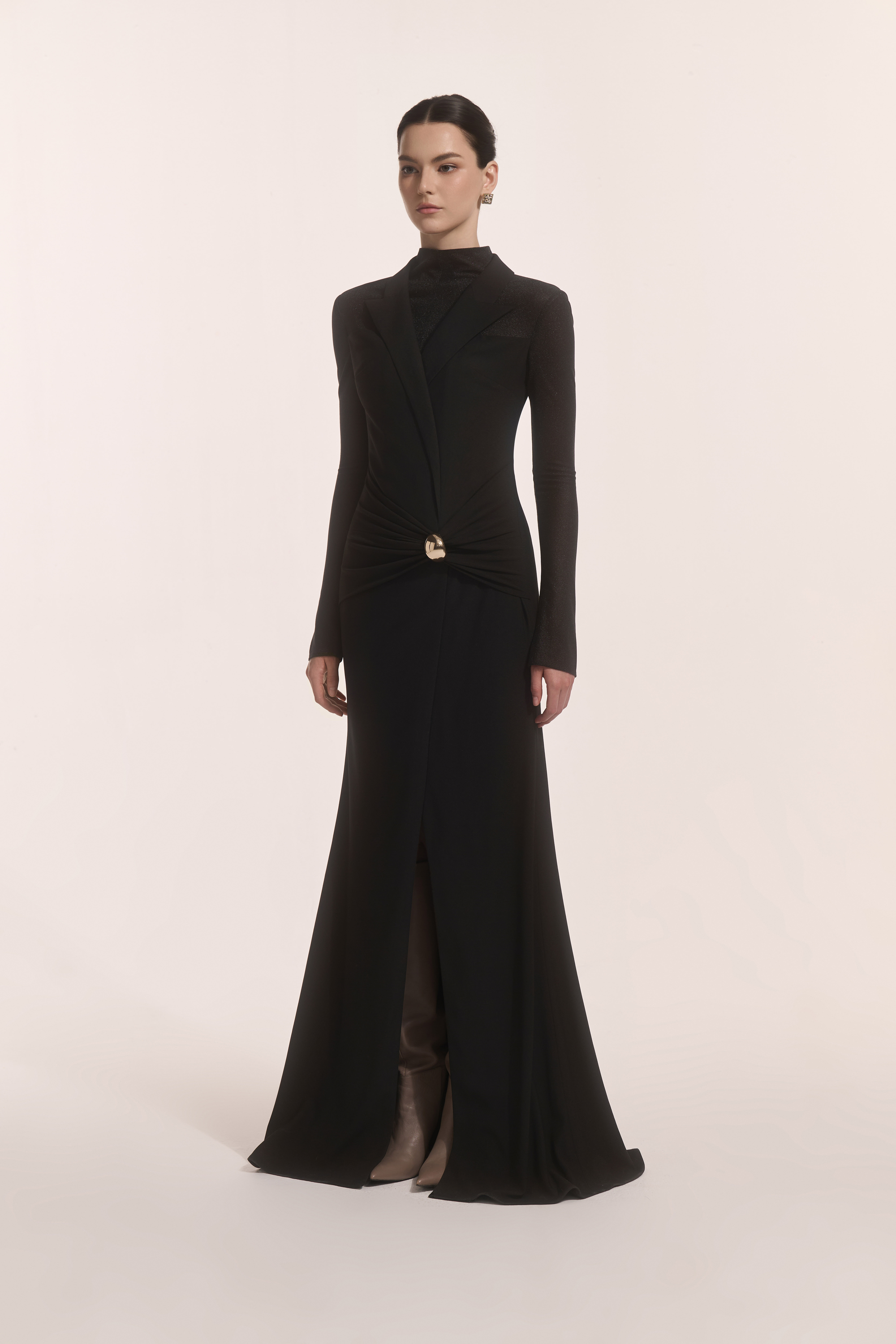 Vesta Knot Midi in Black