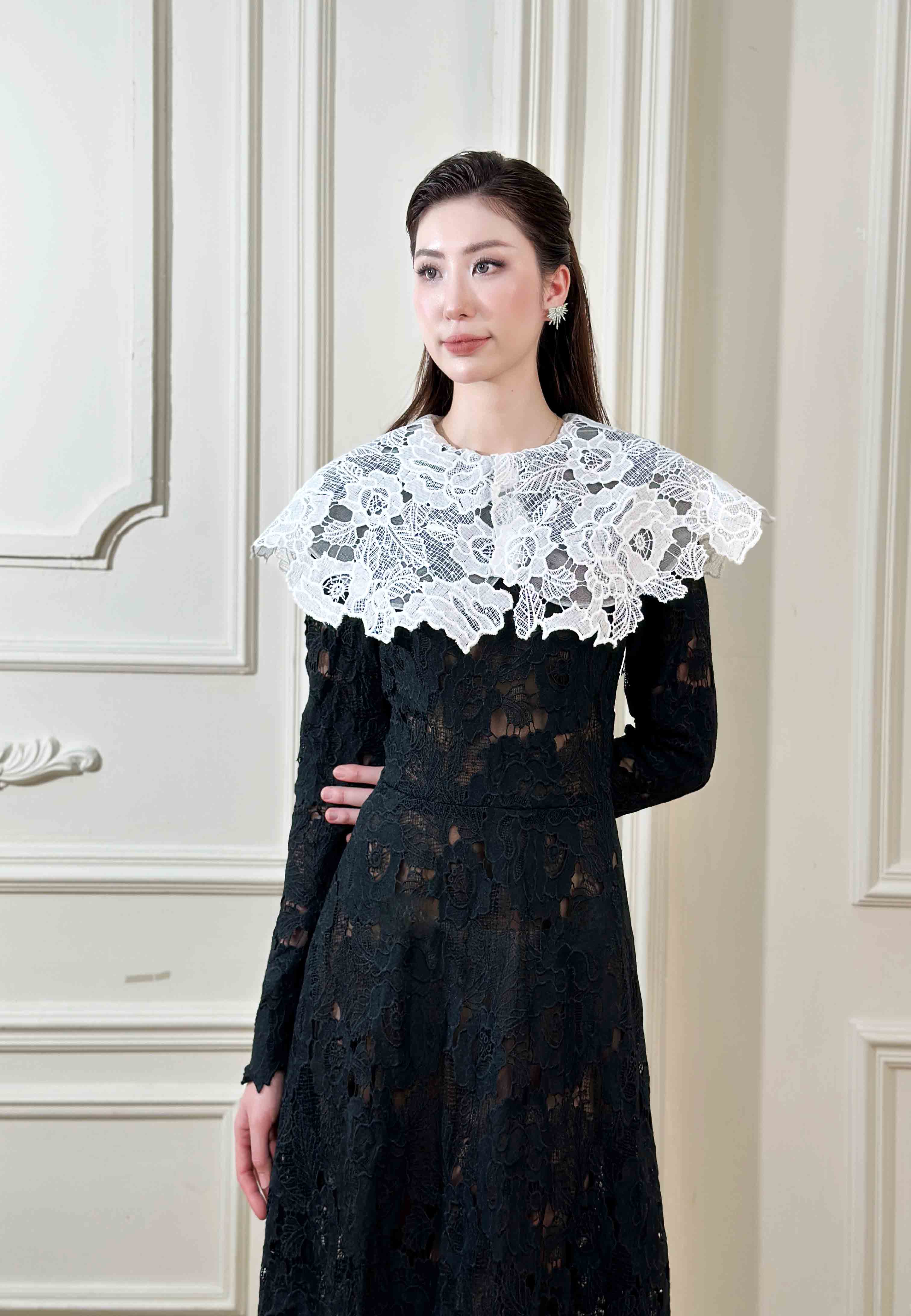 Vyn Dress – Black Maxi Dress
