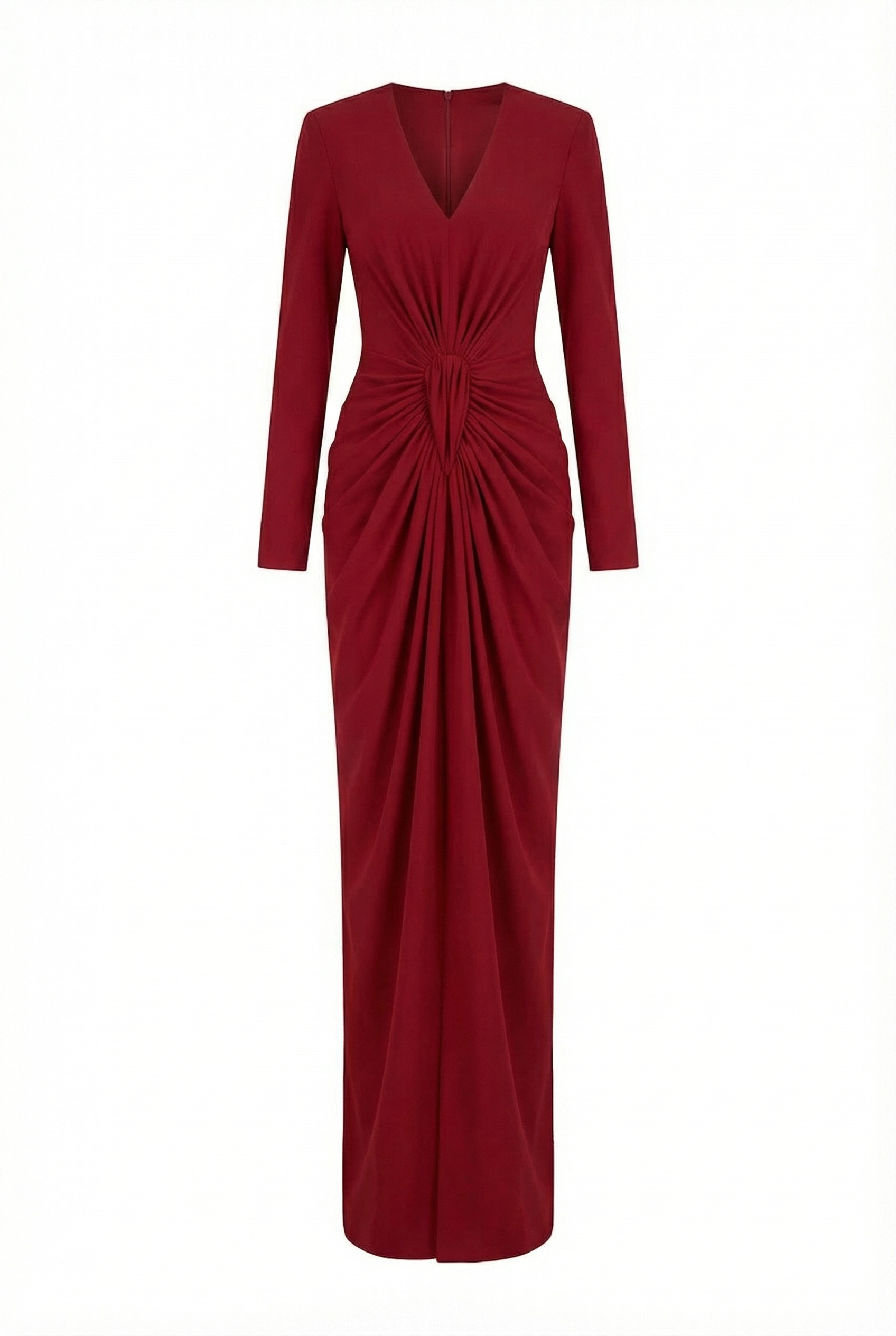Rhea Dress – Bordeaux Maxi Dress