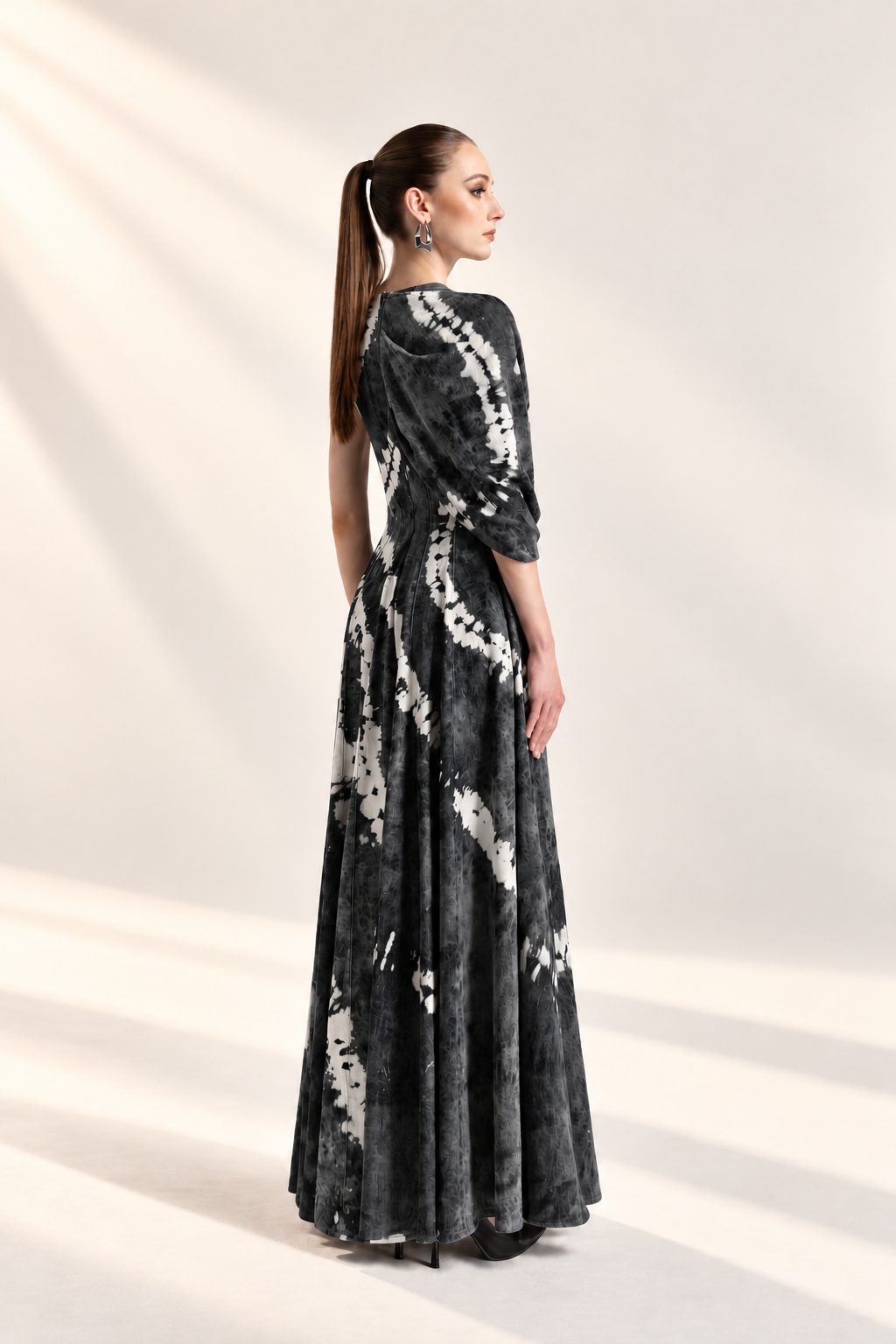 Acid-Wash Crystal Dress
