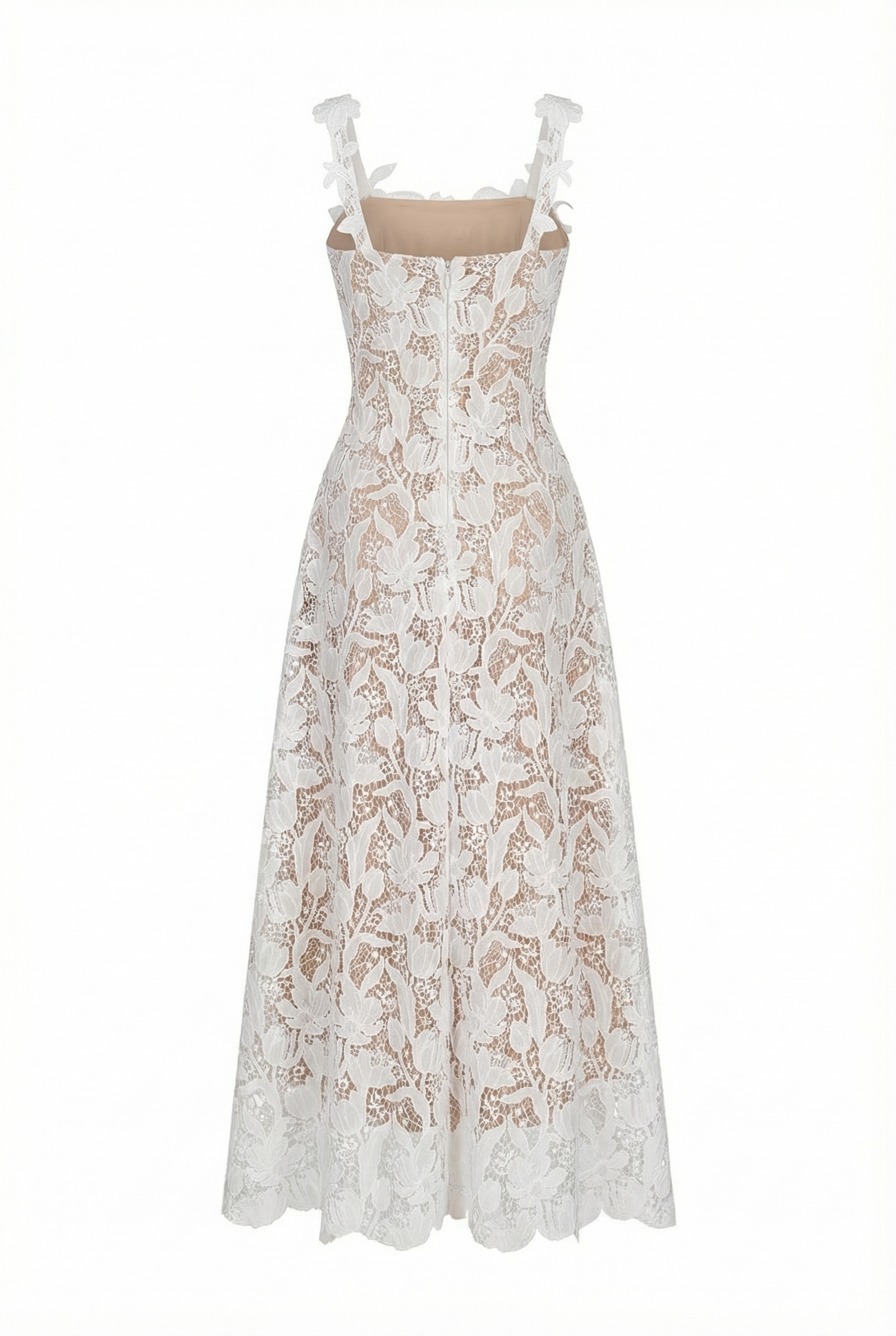 Zire Dress – Off White Maxi Dress