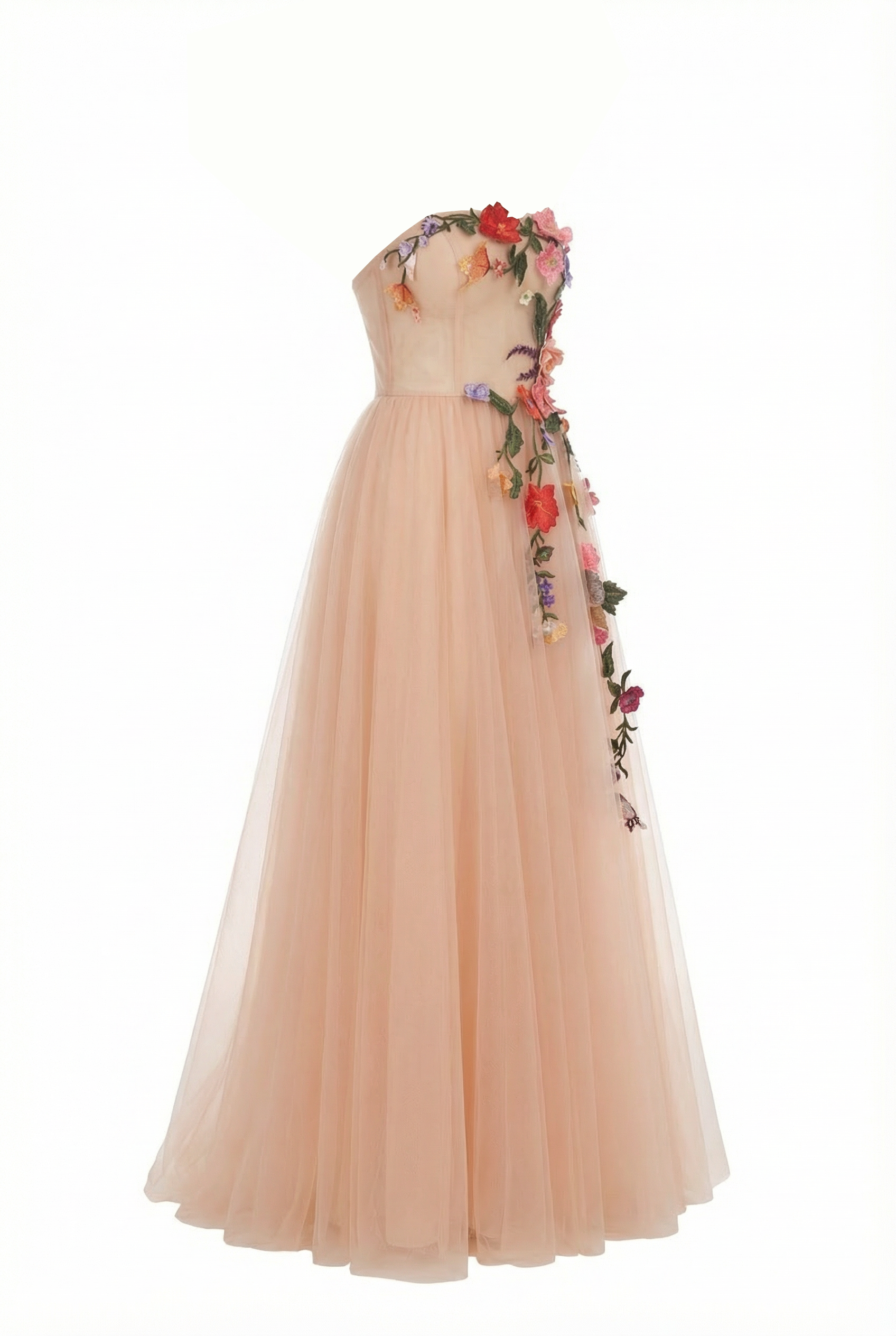 Maelle Dress – Peach Blush Maxi Dress