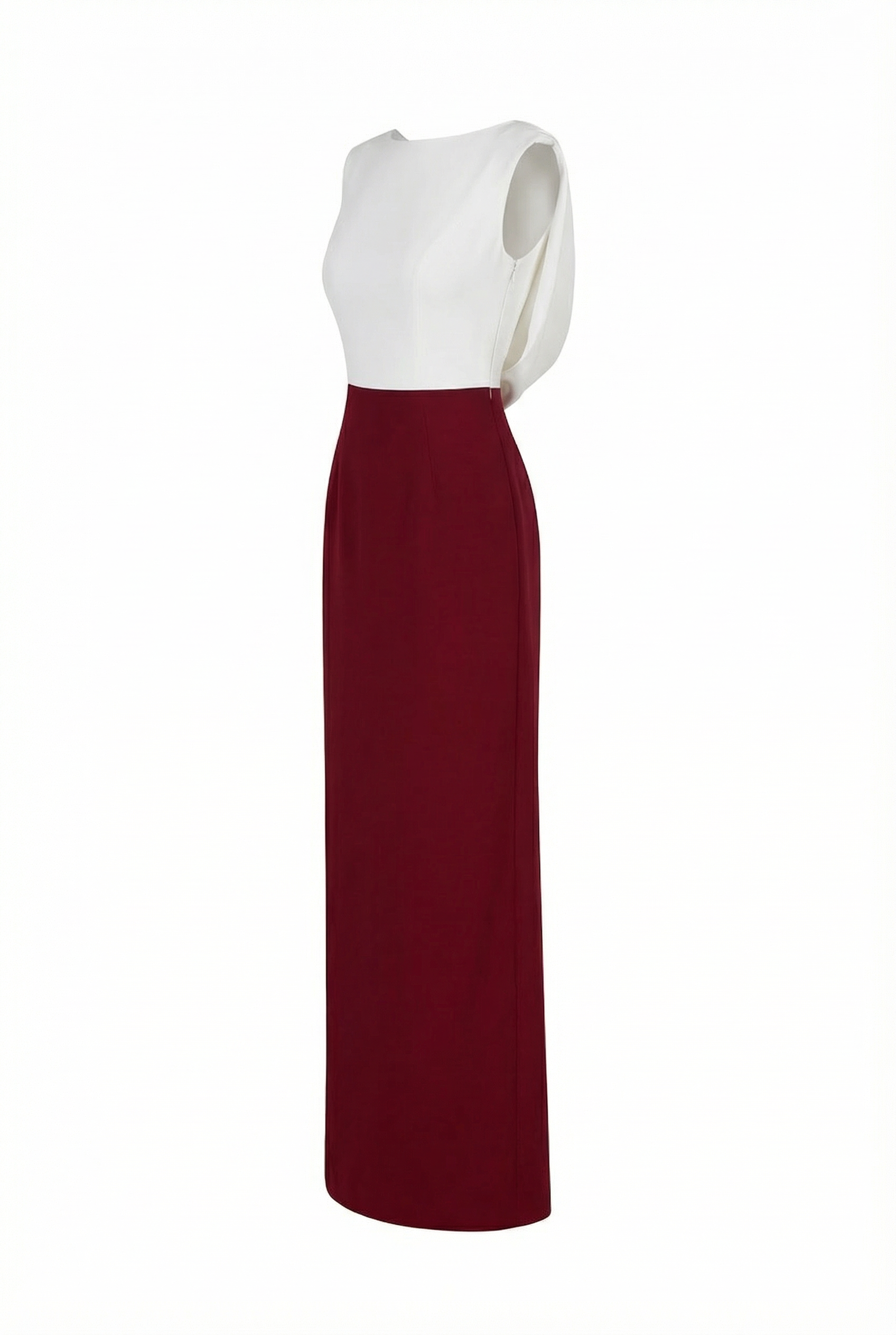 Ira Dress – Burgundy Maxi Dress