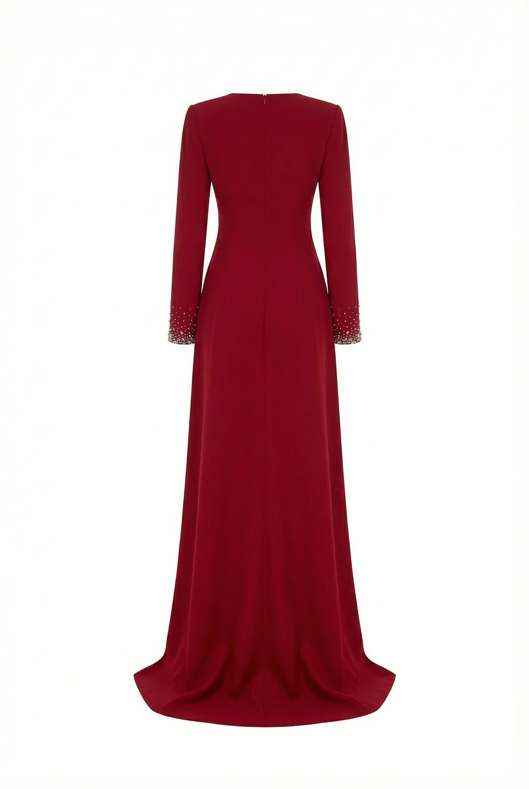 Elia Dress – Bordeaux Maxi Dress