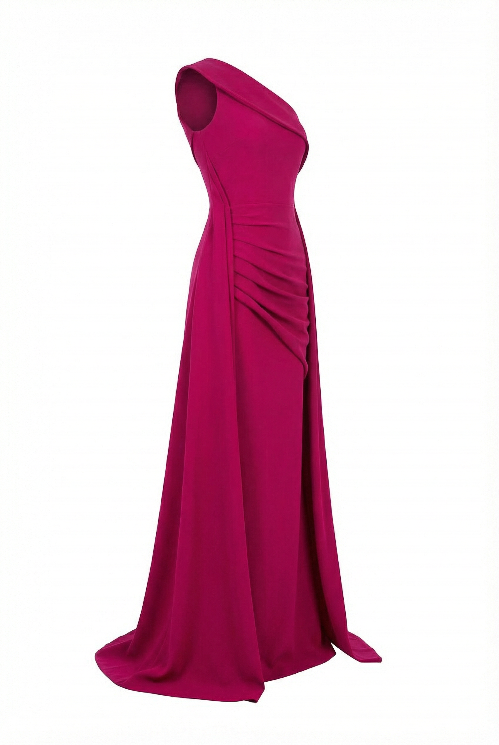 Fae Dress – Fuchsia Rose Maxi Dress