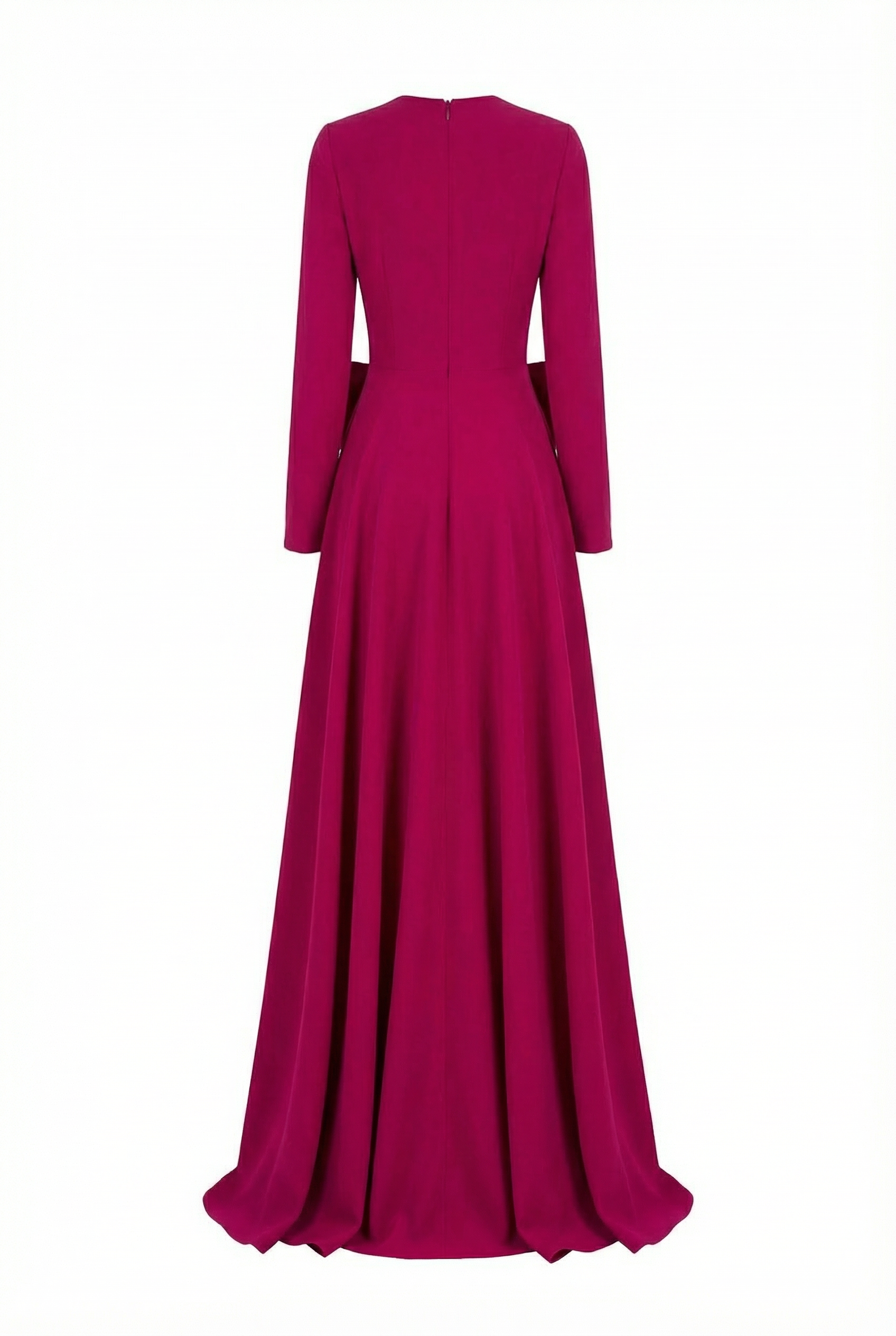 Lune Dress – Fuchsia Rose Maxi Dress