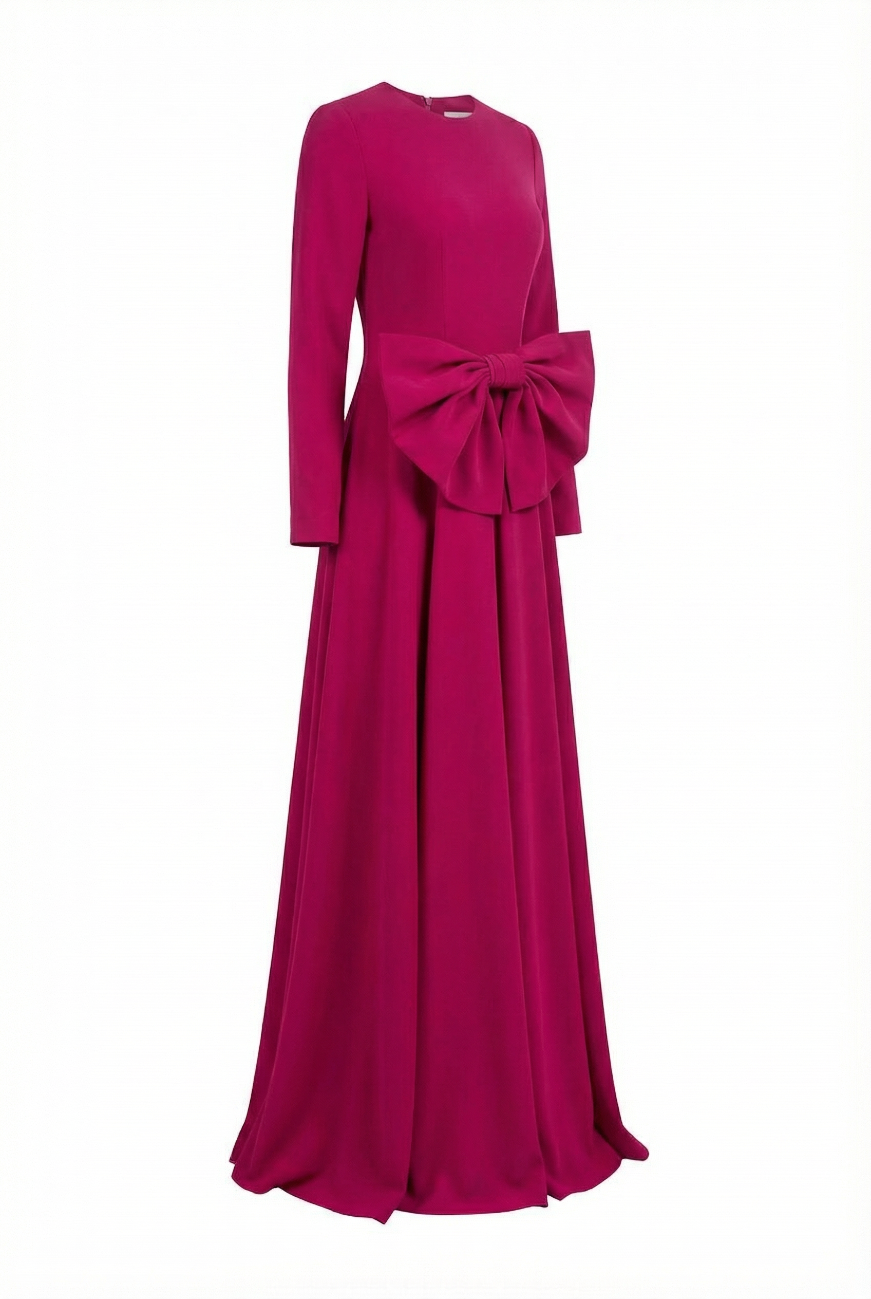 Lune Dress – Fuchsia Rose Maxi Dress