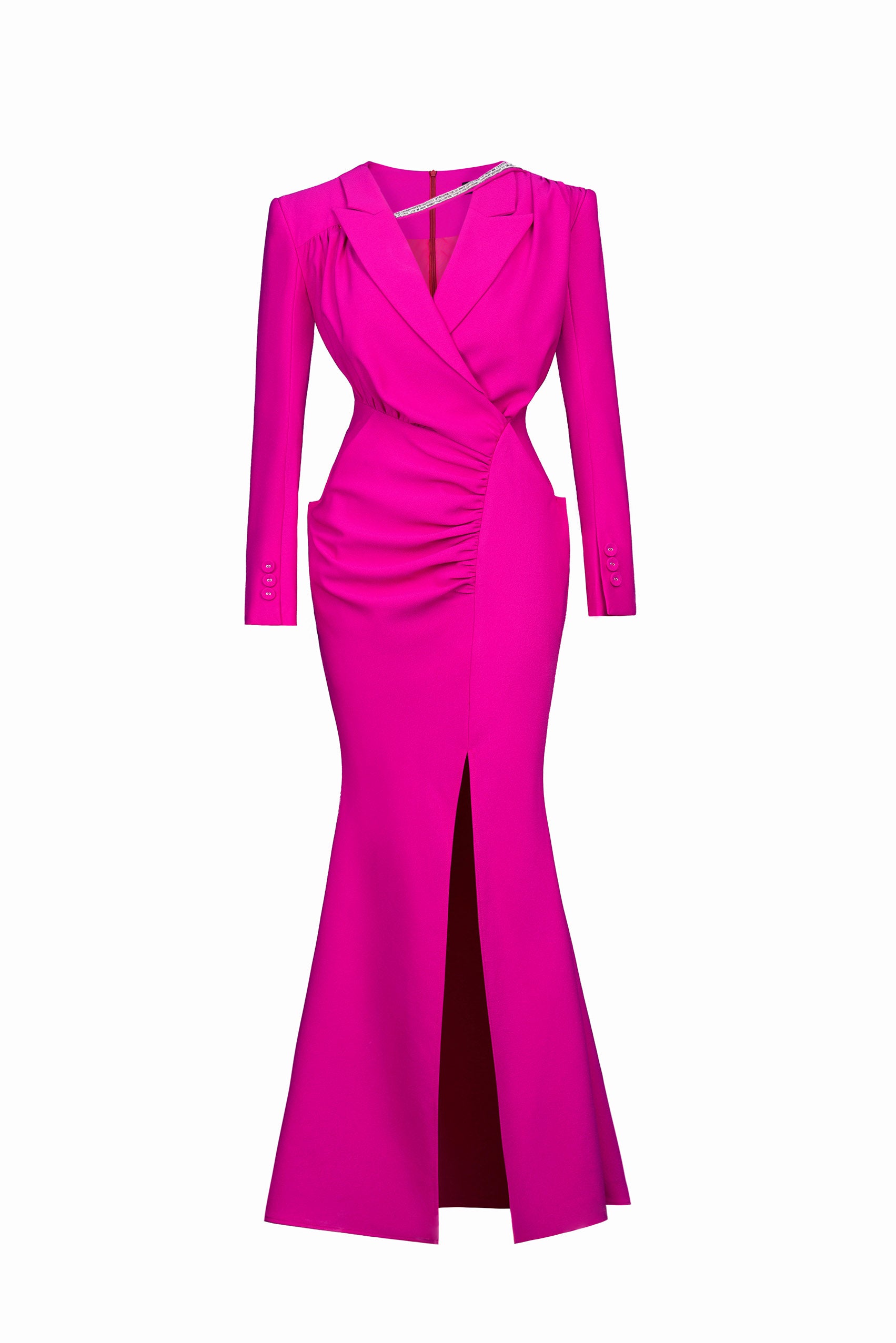 Sweet Fish Tail Slit Dress