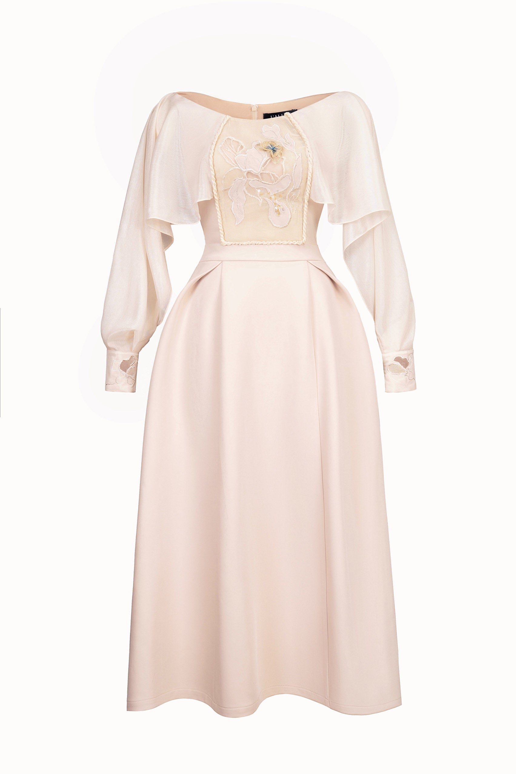 Pretty Embroidered 3D Dress