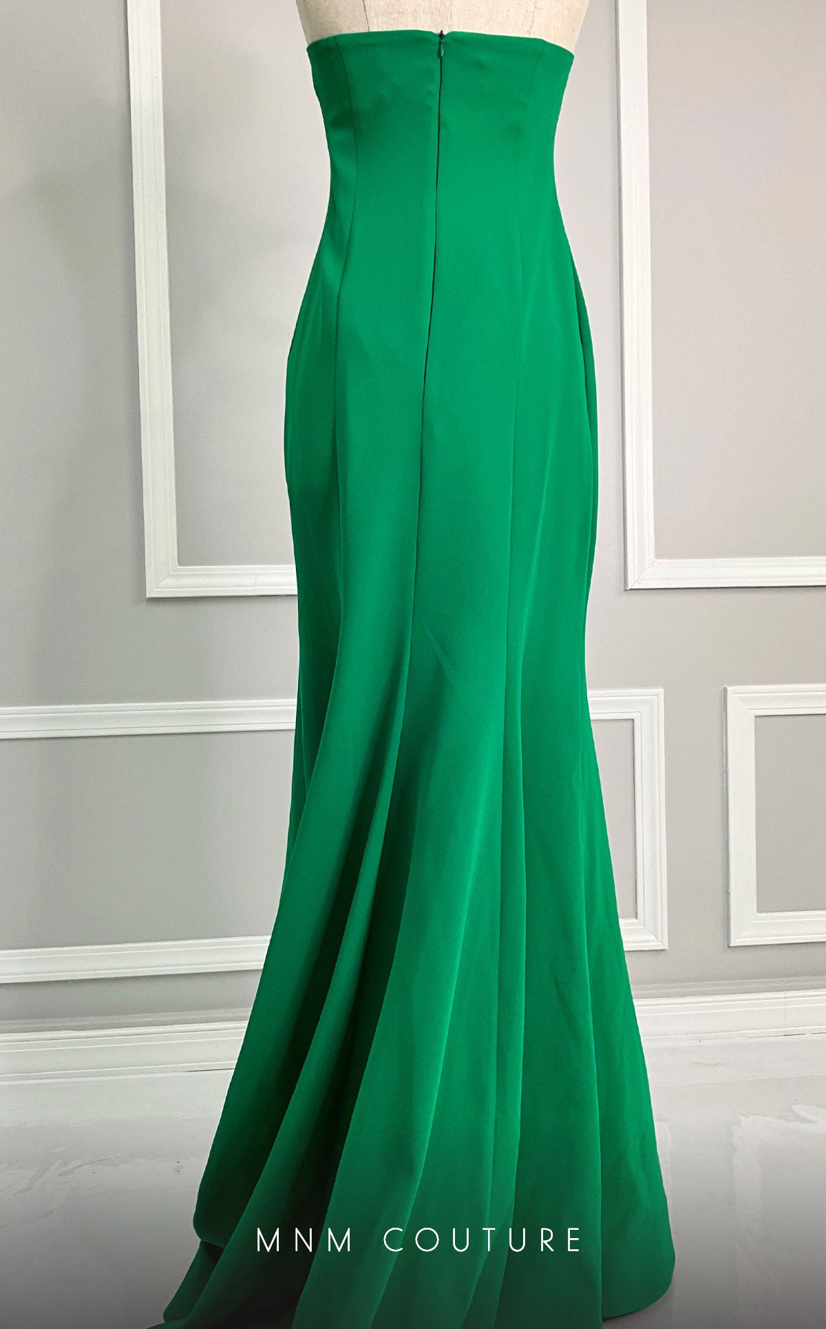 MNM Couture V07456 in Green/Fuchsia – additional view
