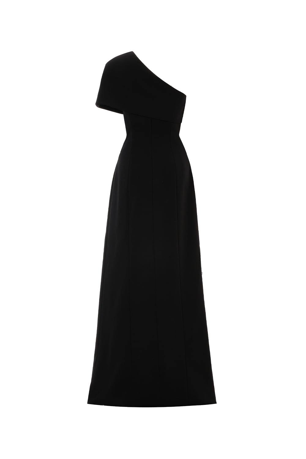 Mirer - Pipevine A-Line Ponte Knit Maxi Dress