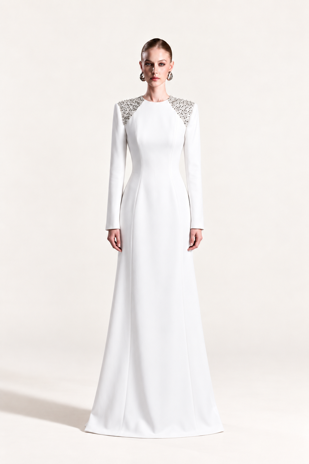 White, Reconsidered: Three GVLUX Dresses for a Bridal Reception