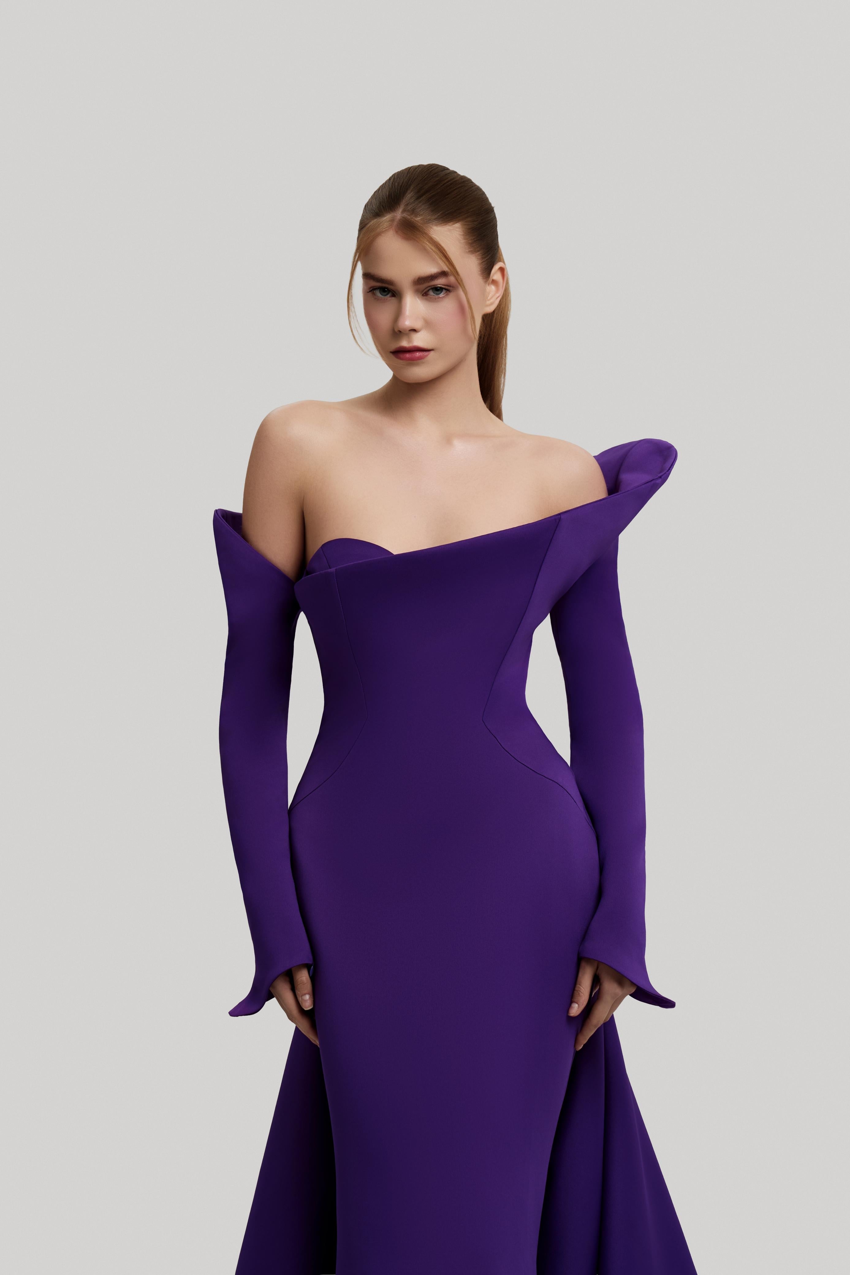 Fouad Sarkis F02910 Couture Evening Gown