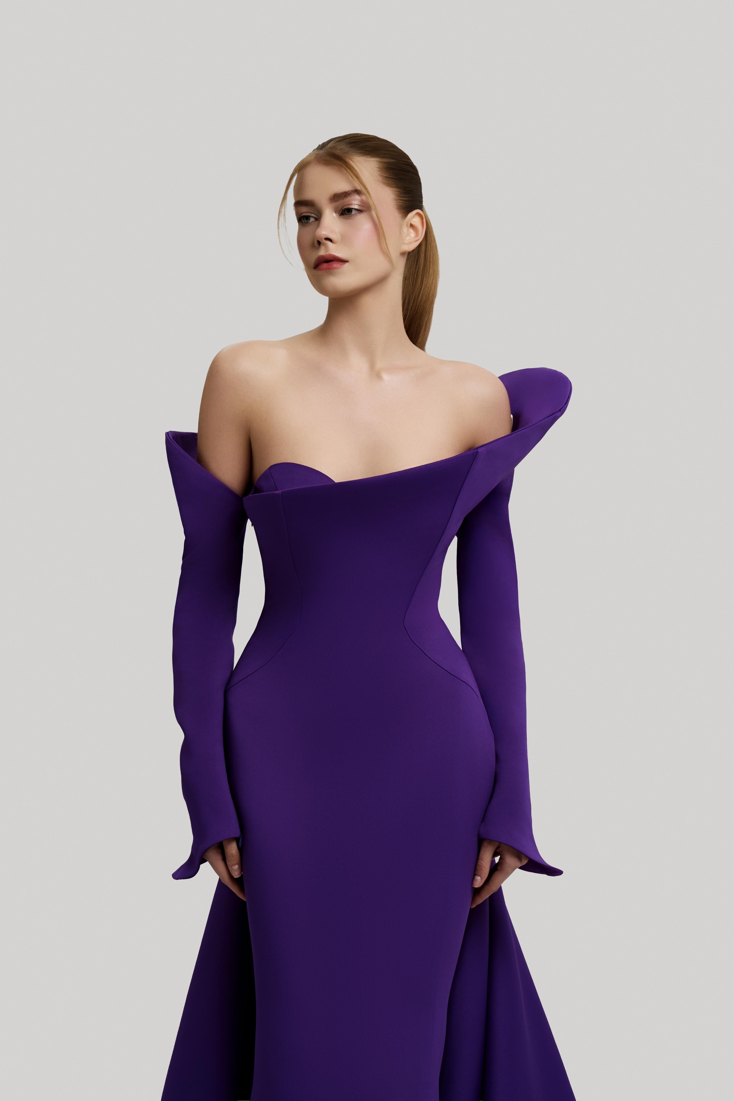 Fouad Sarkis F02910 Couture Evening Gown