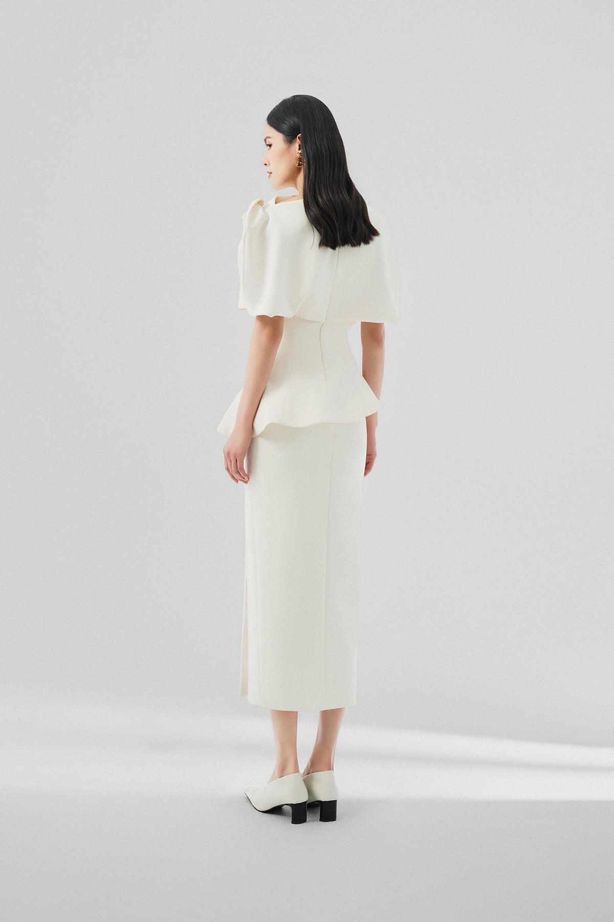 Helen Slit Pencil Skirt