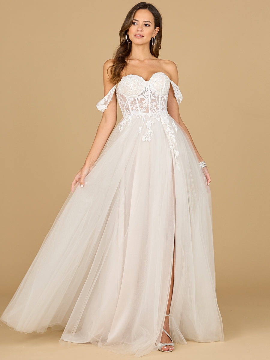 Corset, Off Shoulder Bridal Gown 51114