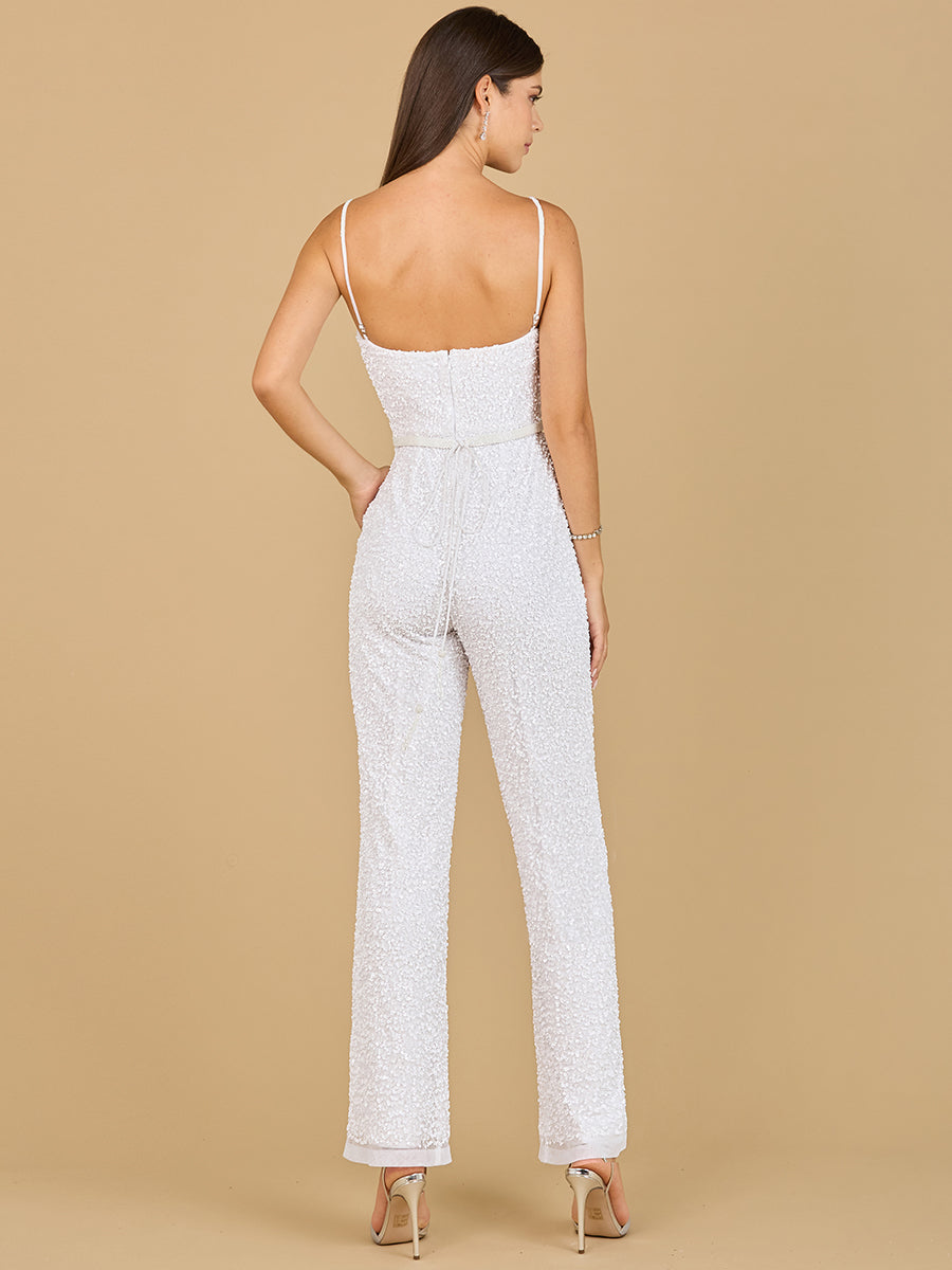 Beaded Bridal Jumpsuit 51122