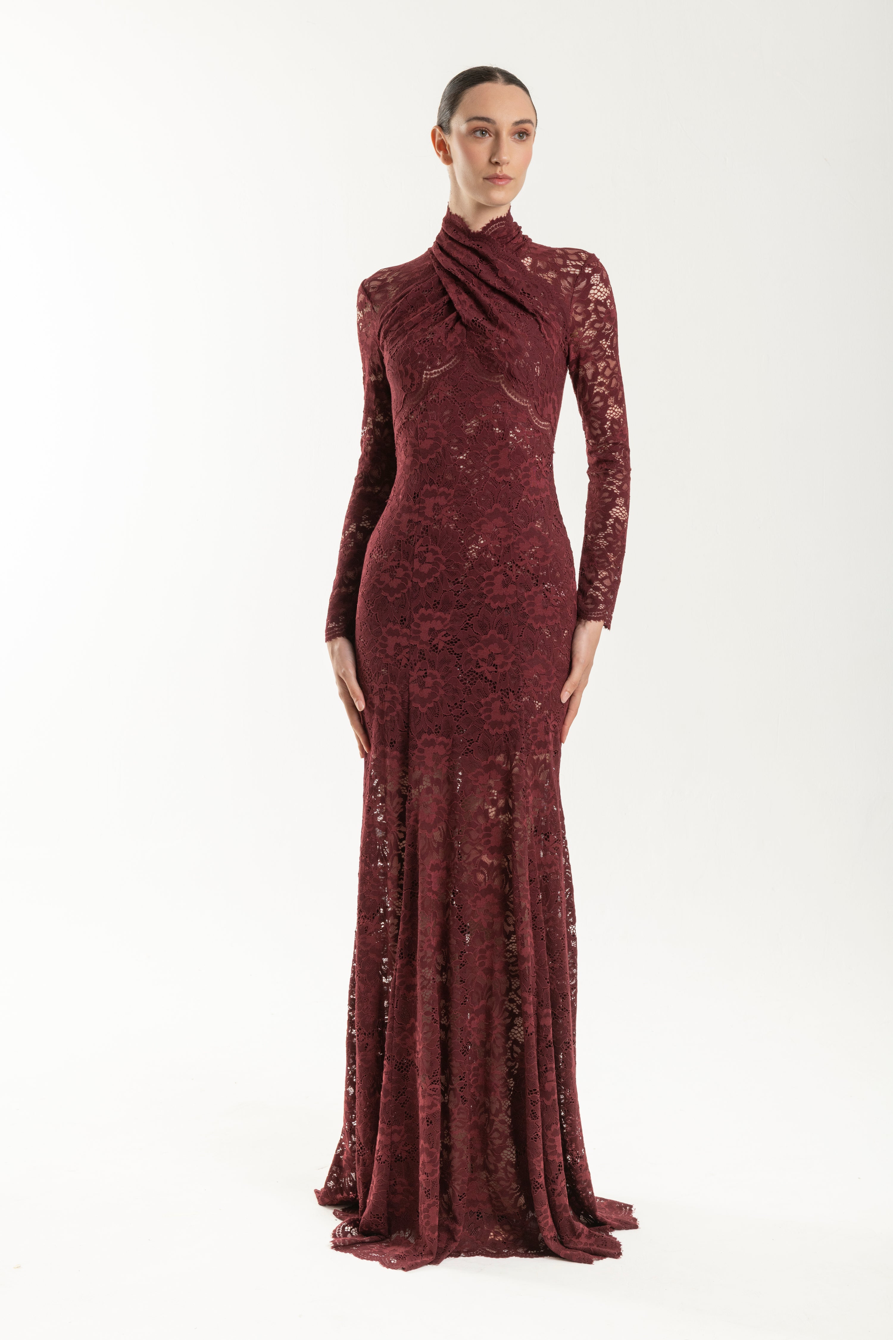 Tarik Ediz ANEMONE DRESS-0