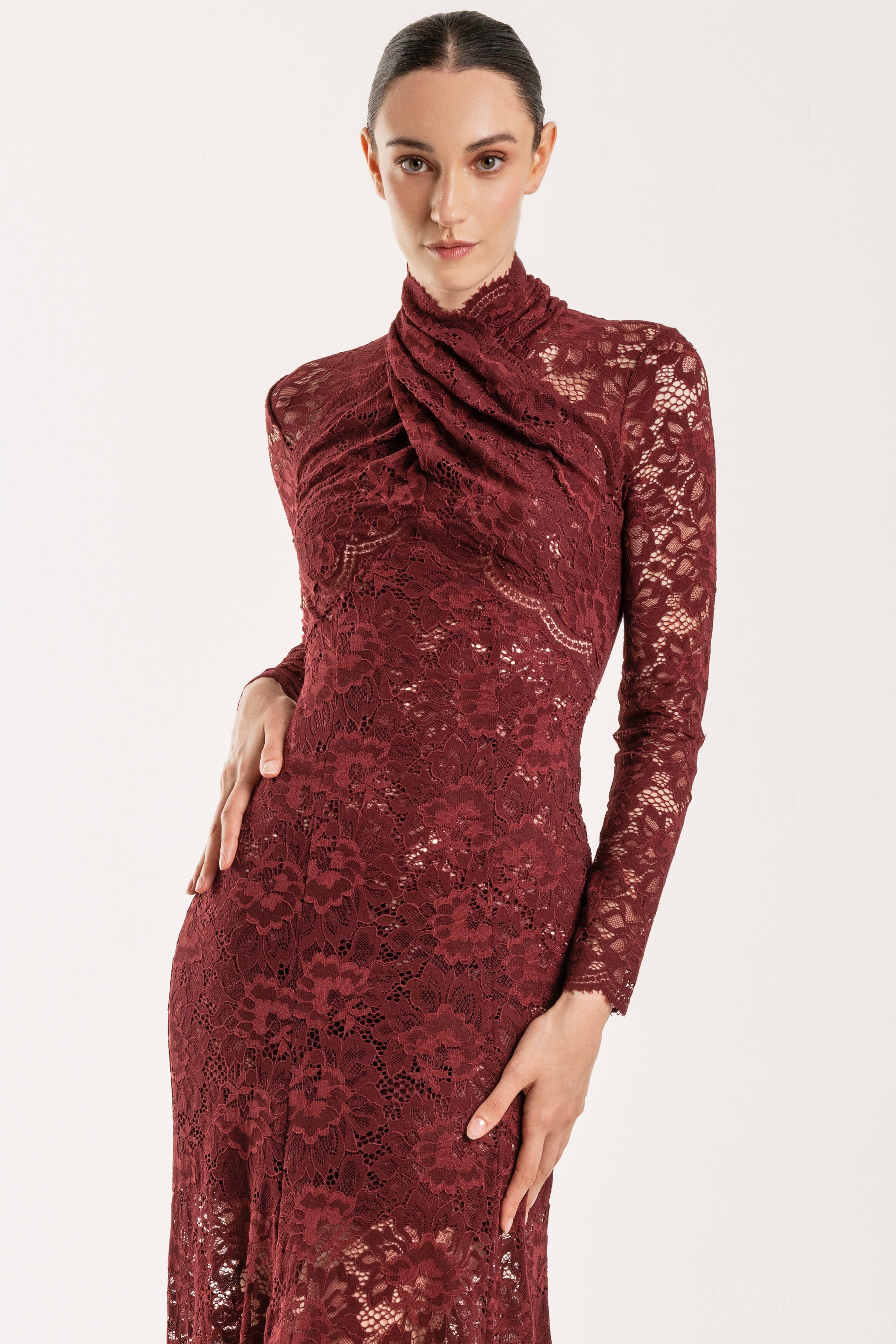 Tarik Ediz ANEMONE DRESS-3